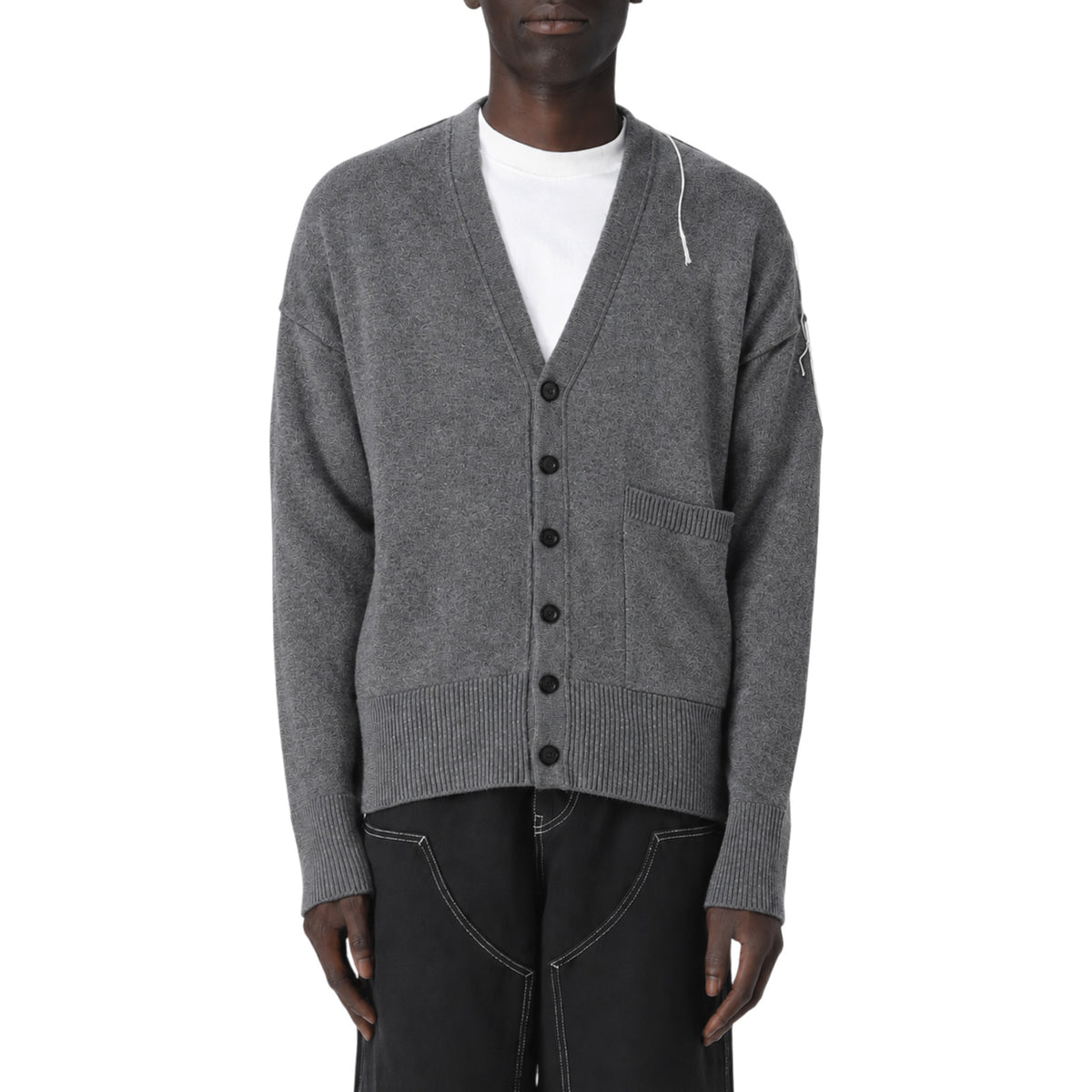 Cardigan DANILO PAURA Uomo RIMINI-CARDIGAN GRI 