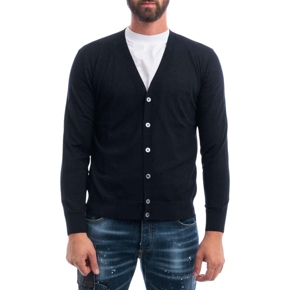 Cardigan DIKTAT Uomo DK97062 BLU 