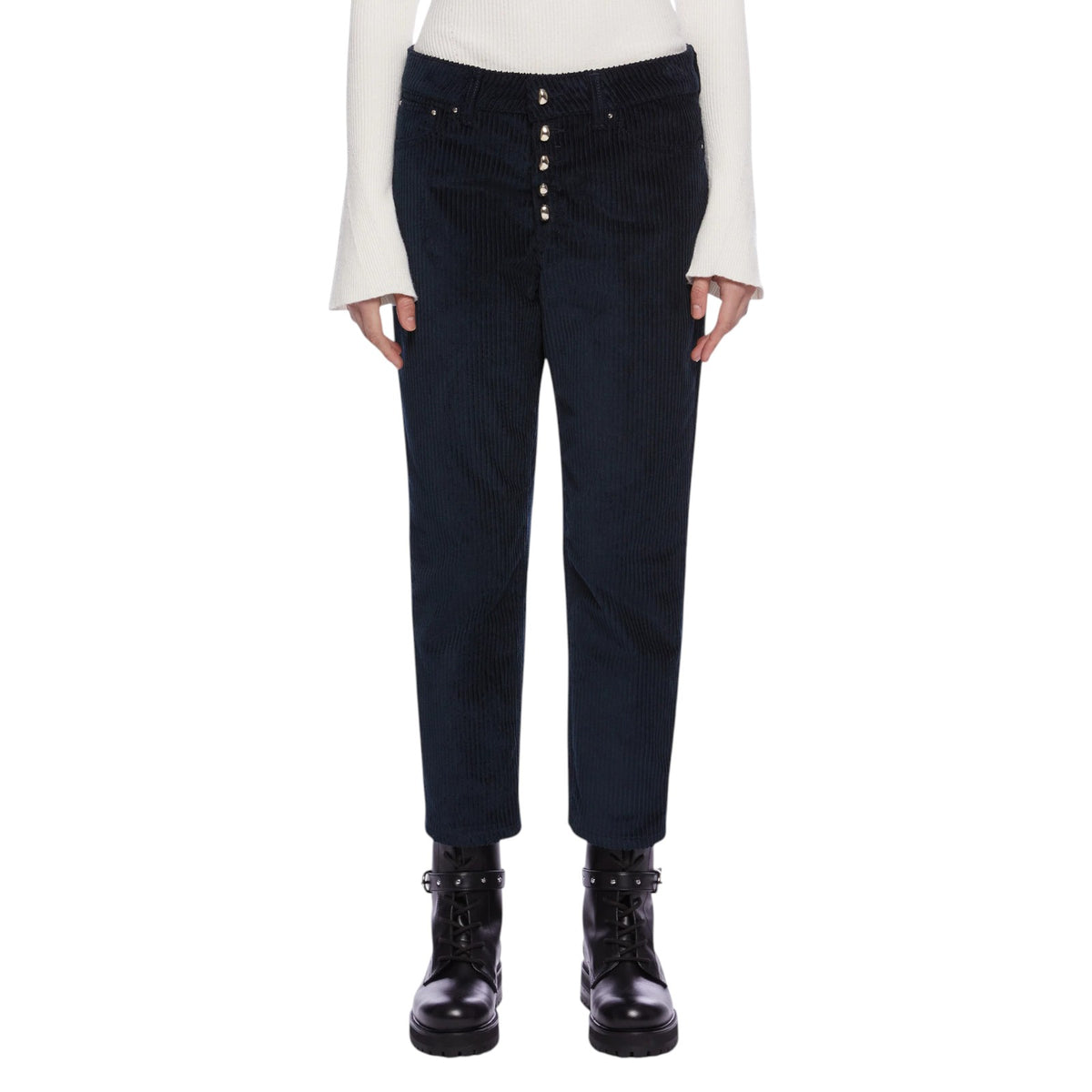 Trousers DONDUP WOMAN DP268B-VS0031D-XXX 999 