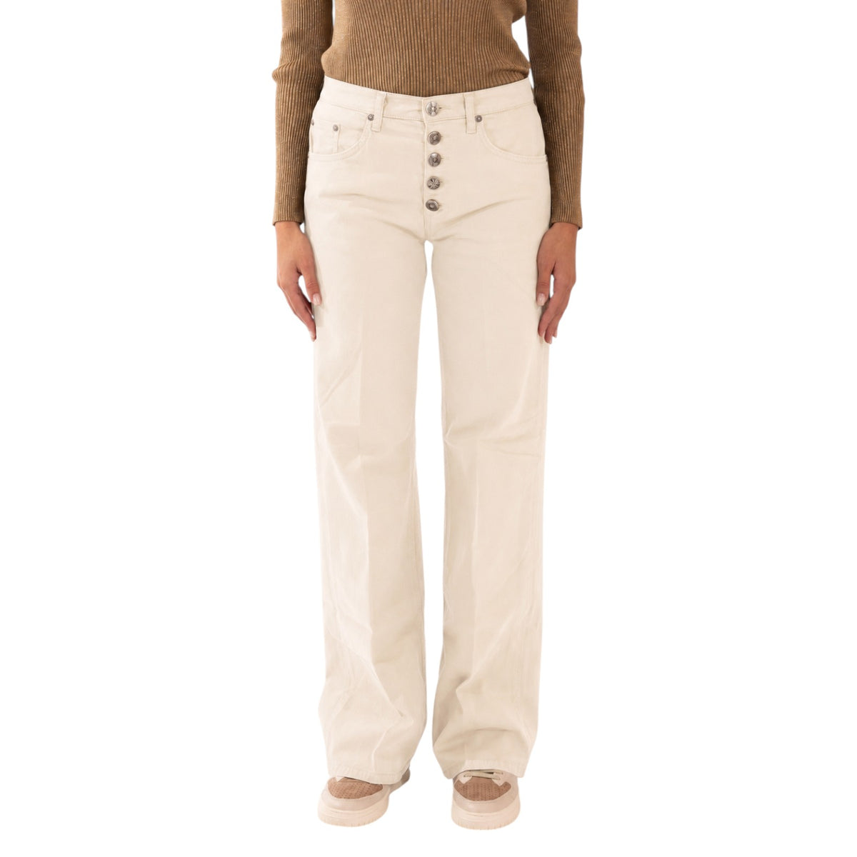 Trousers DONDUP WOMAN DP427B-GSE043D-PTD 005 