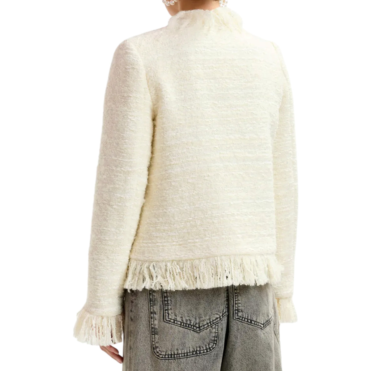 Giacca ESSENTIEL ANTWERP Donna ISKRA-FRINGED-JACKET PAN 