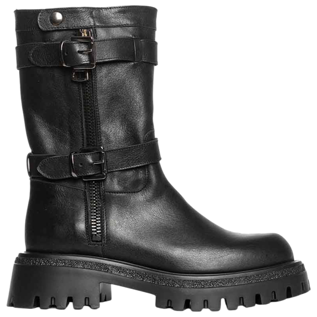 Stivaletto GISEIL MOIRE Donna NORVEGIA NER 