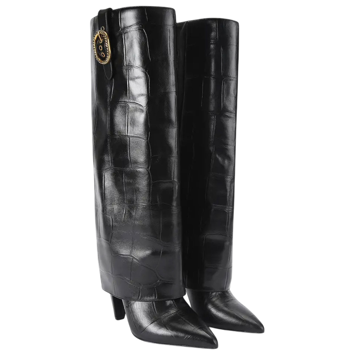Stivali KURT GEIGER Donna FOLD-OVER-TALL-BOOT NER 