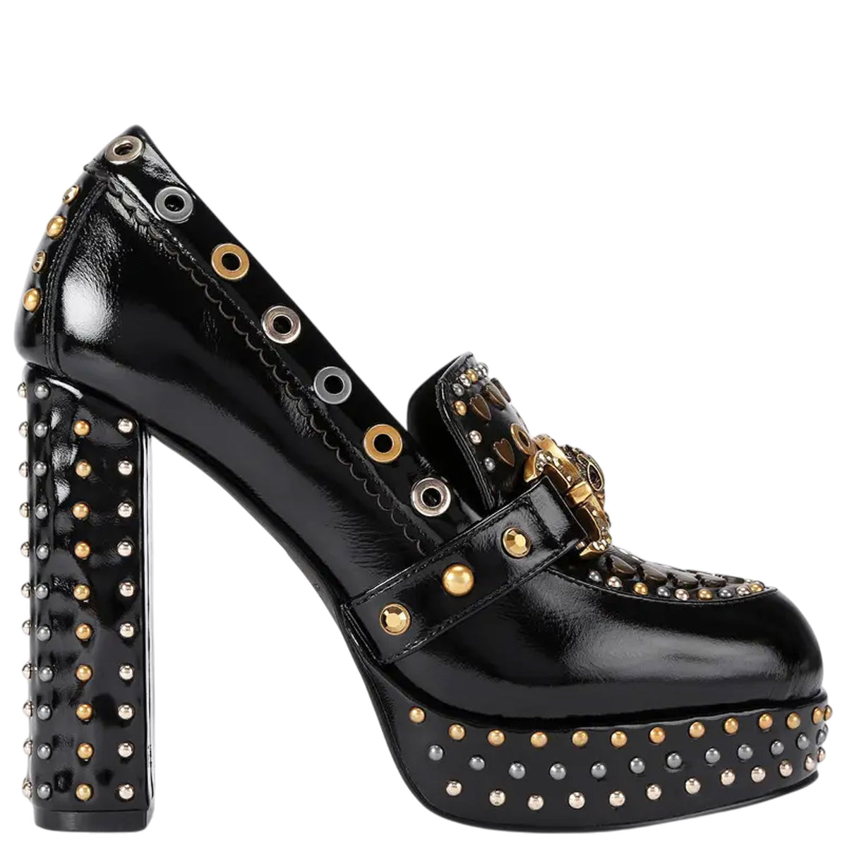 Mocassini KURT GEIGER Donna MANSION-LOAFER-PLATFORM NER 