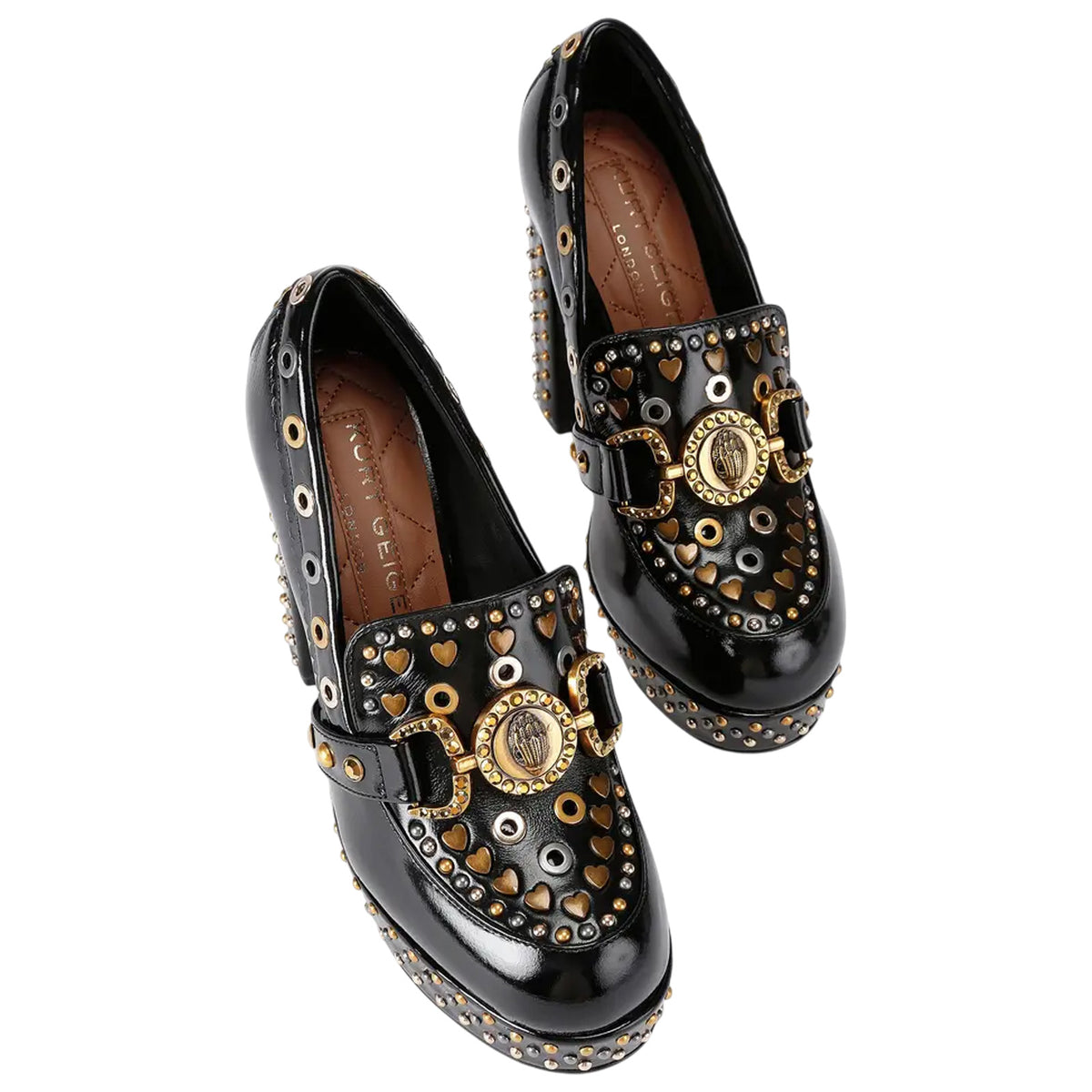 Mocassini KURT GEIGER Donna MANSION-LOAFER-PLATFORM NER 