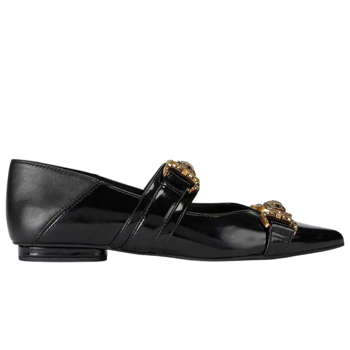 Ballerina KURT GEIGER Donna MANSION-POINT-SLIP-ON NER 