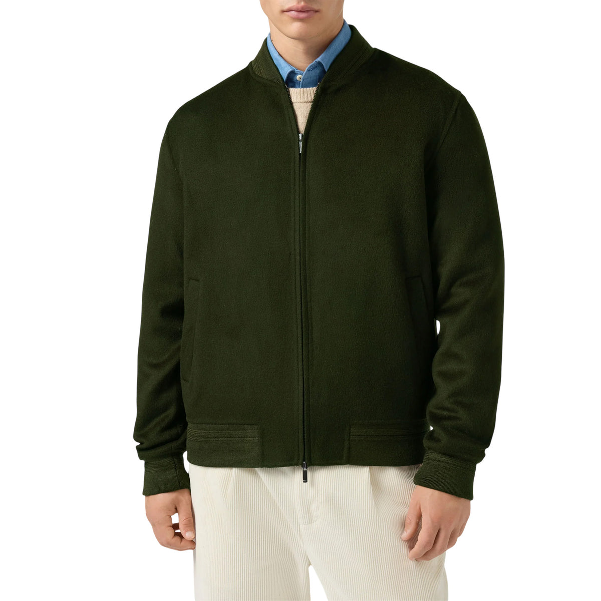 Jacket MC2 SAINT BARTH MAN CAMDEN-WOOL 00011I 