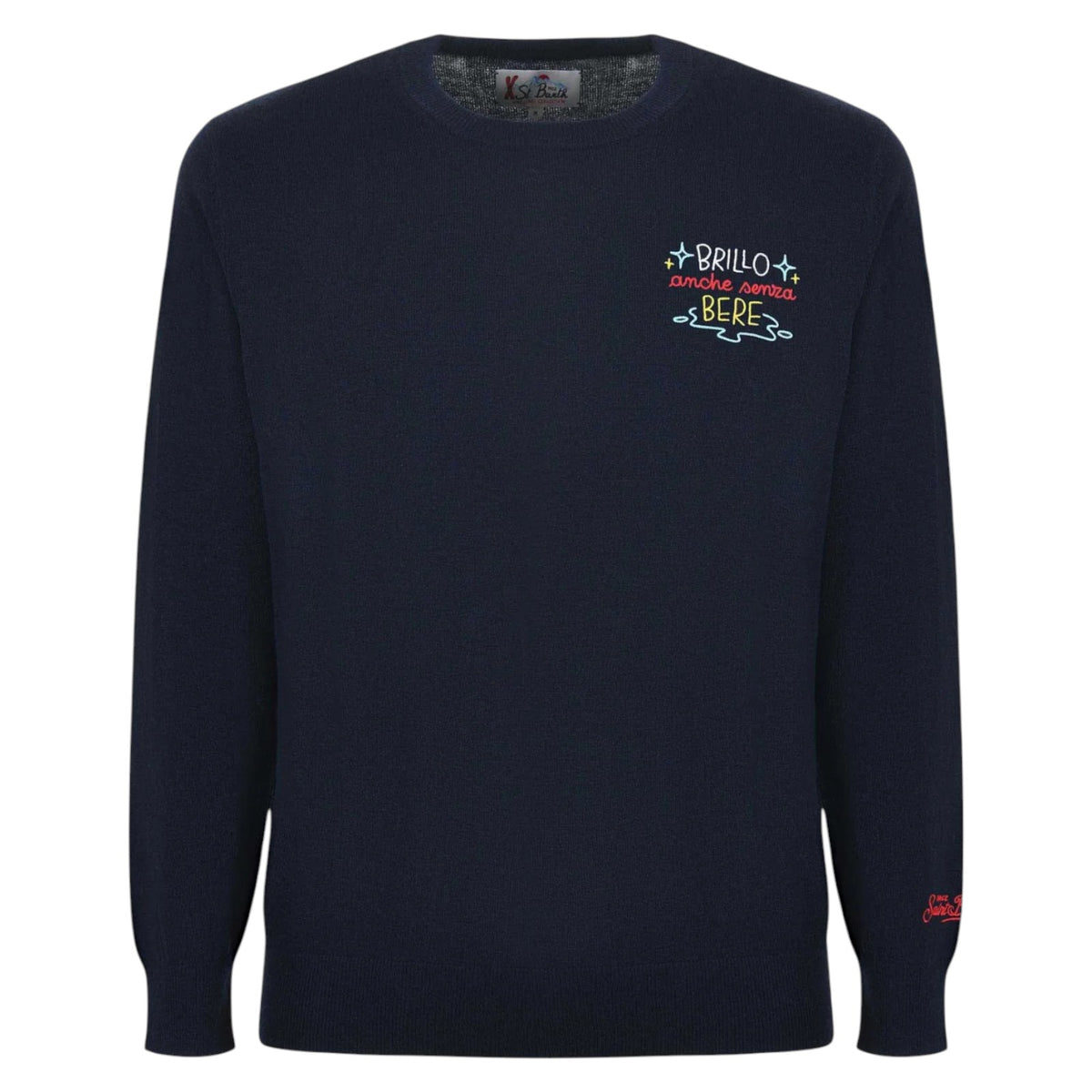 Sweater MC2 SAINT BARTH MAN HERON-LIGHT-EMBRY 00673I 