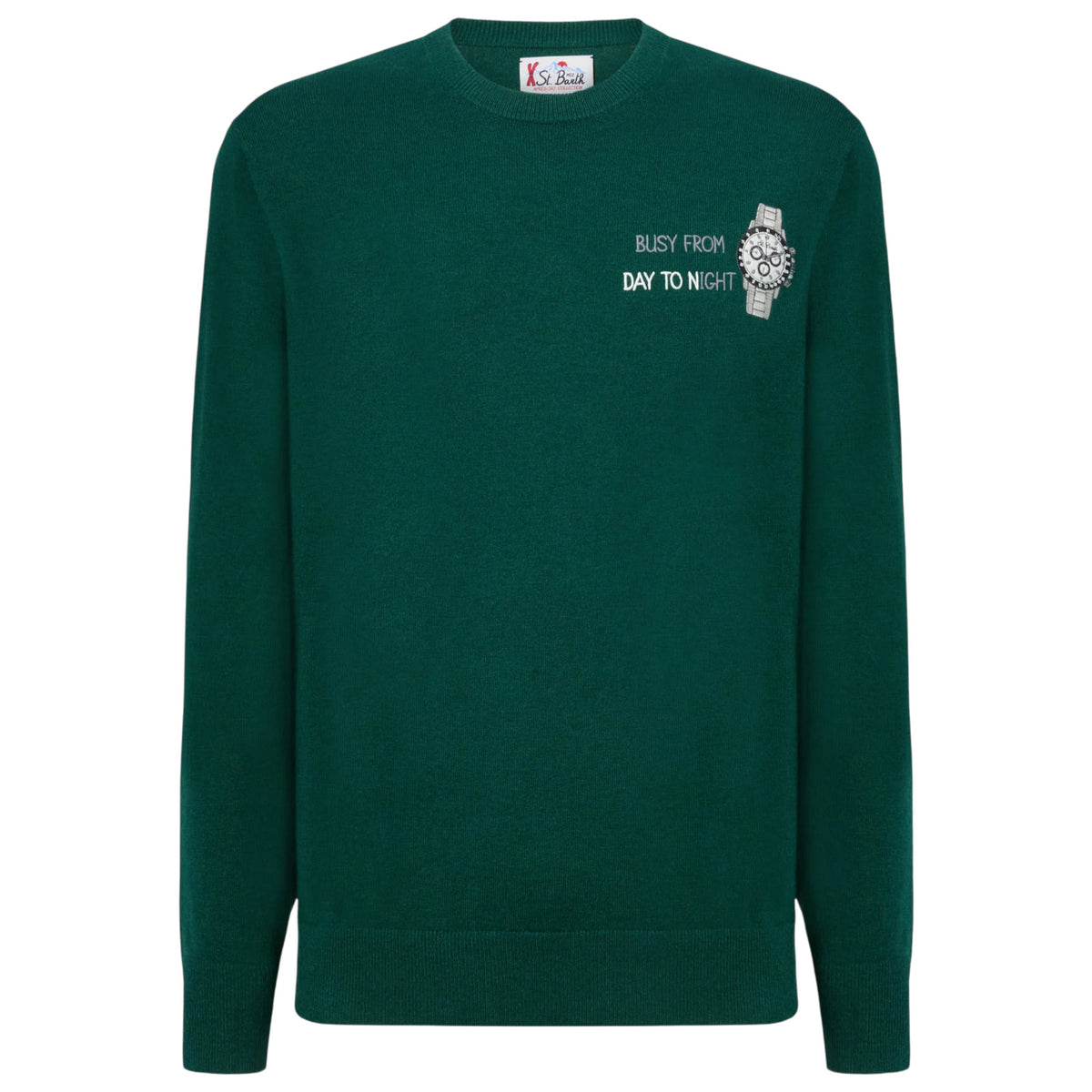 Sweater MC2 SAINT BARTH MAN HERON-LIGHT-EMBRY 02815I 