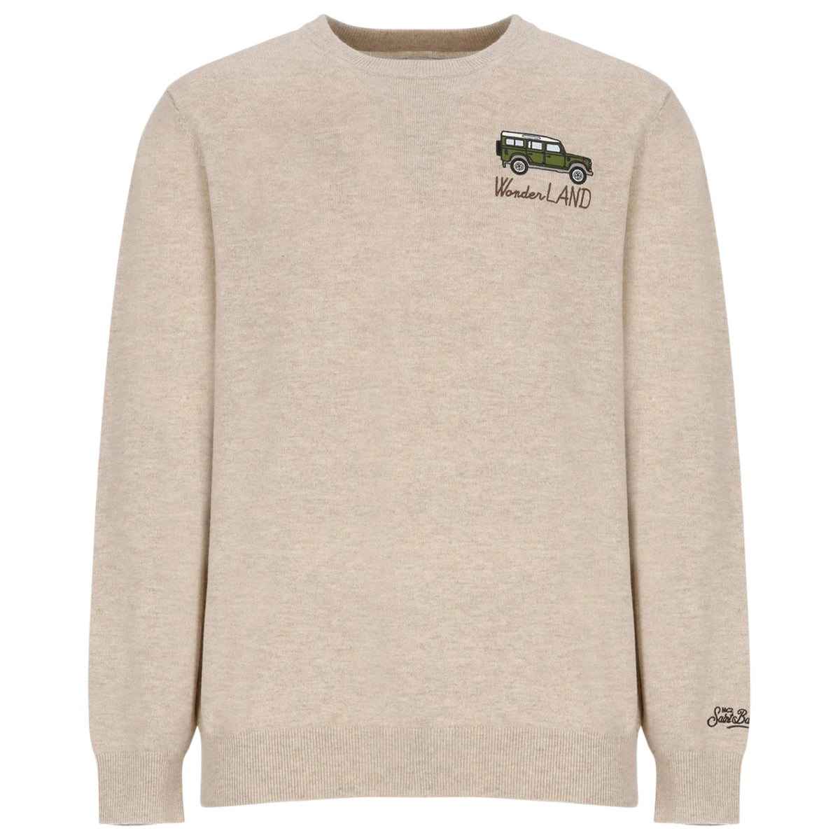 Sweater MC2 SAINT BARTH MAN HERON-LIGHT-EMBRY 02980I 