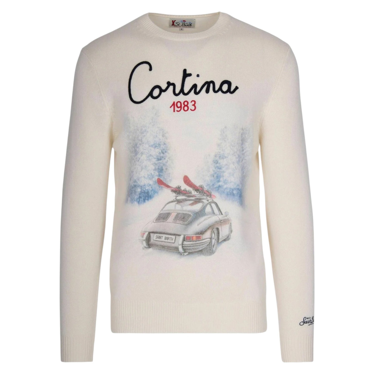 Sweater MC2 SAINT BARTH MAN HERON-PRINT 00389I 