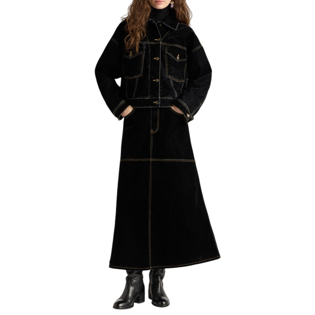 Gonna MOMONI Donna MOSK012-MO12 0990 