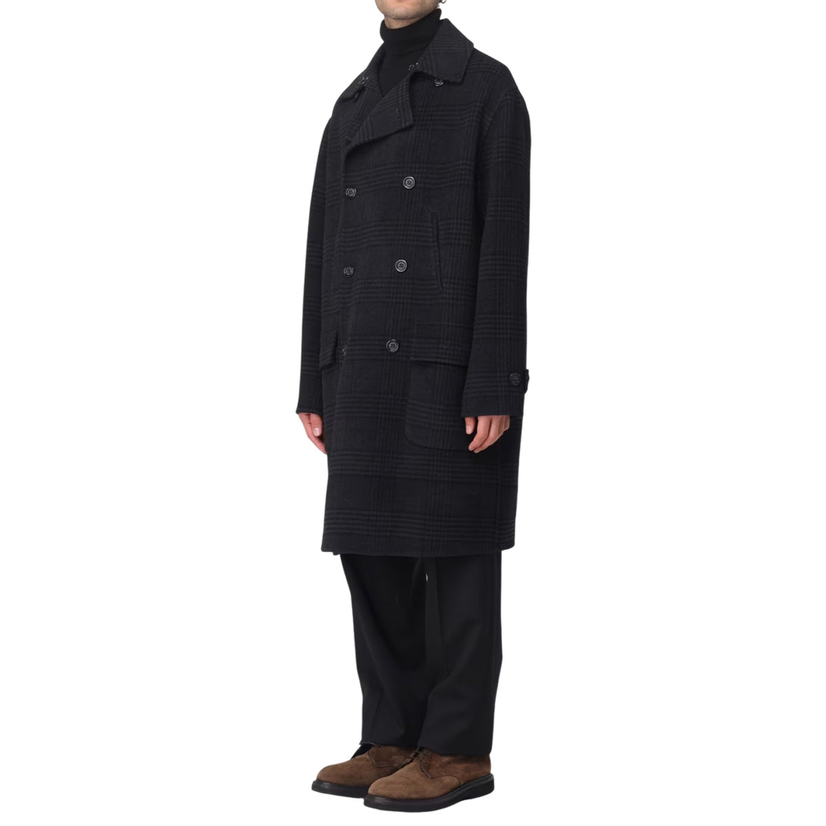 Coat PAOLO PECORA MAN N031-6101 Q981 
