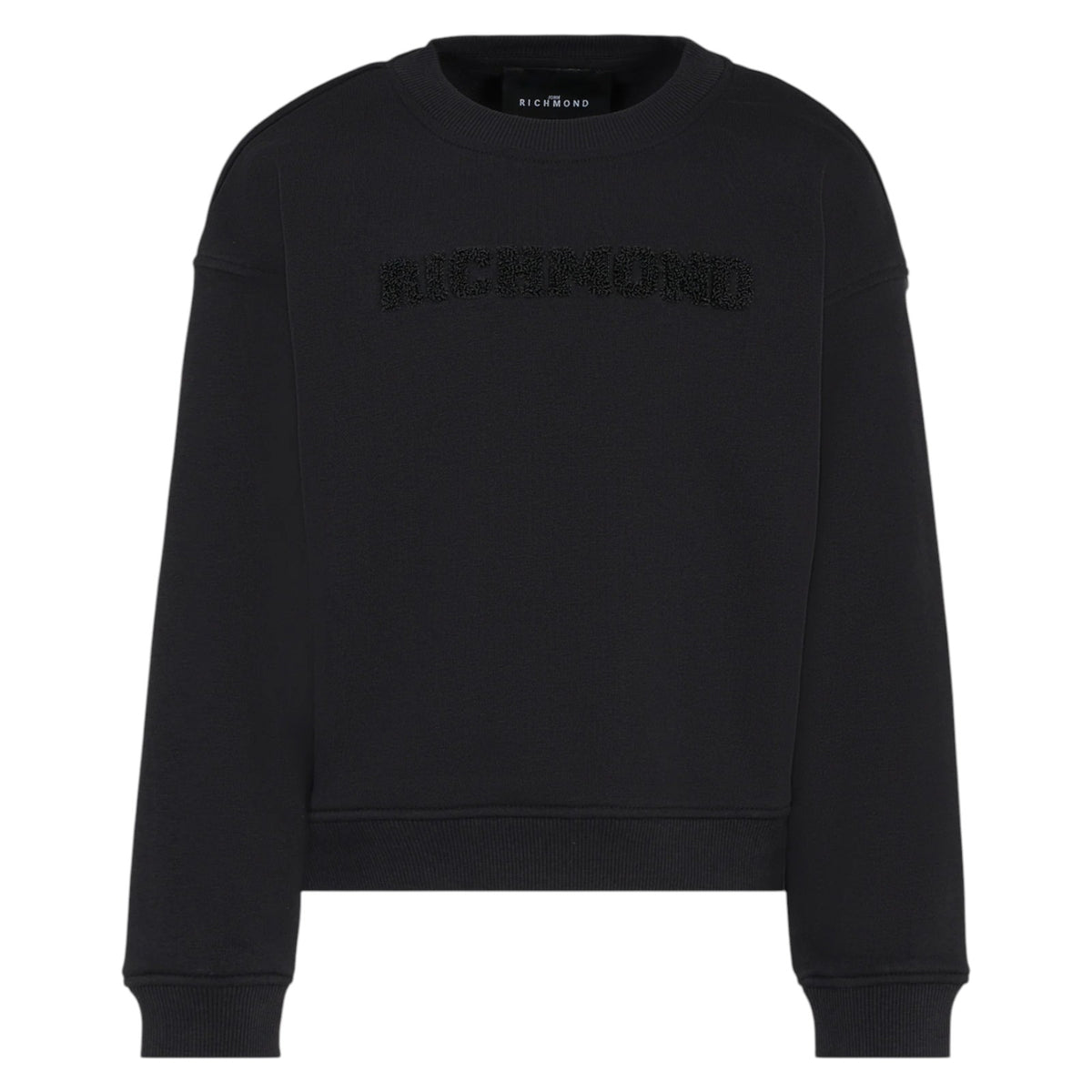 Sweatshirt RICHMOND kids Boy RBA25236FE BLACK 