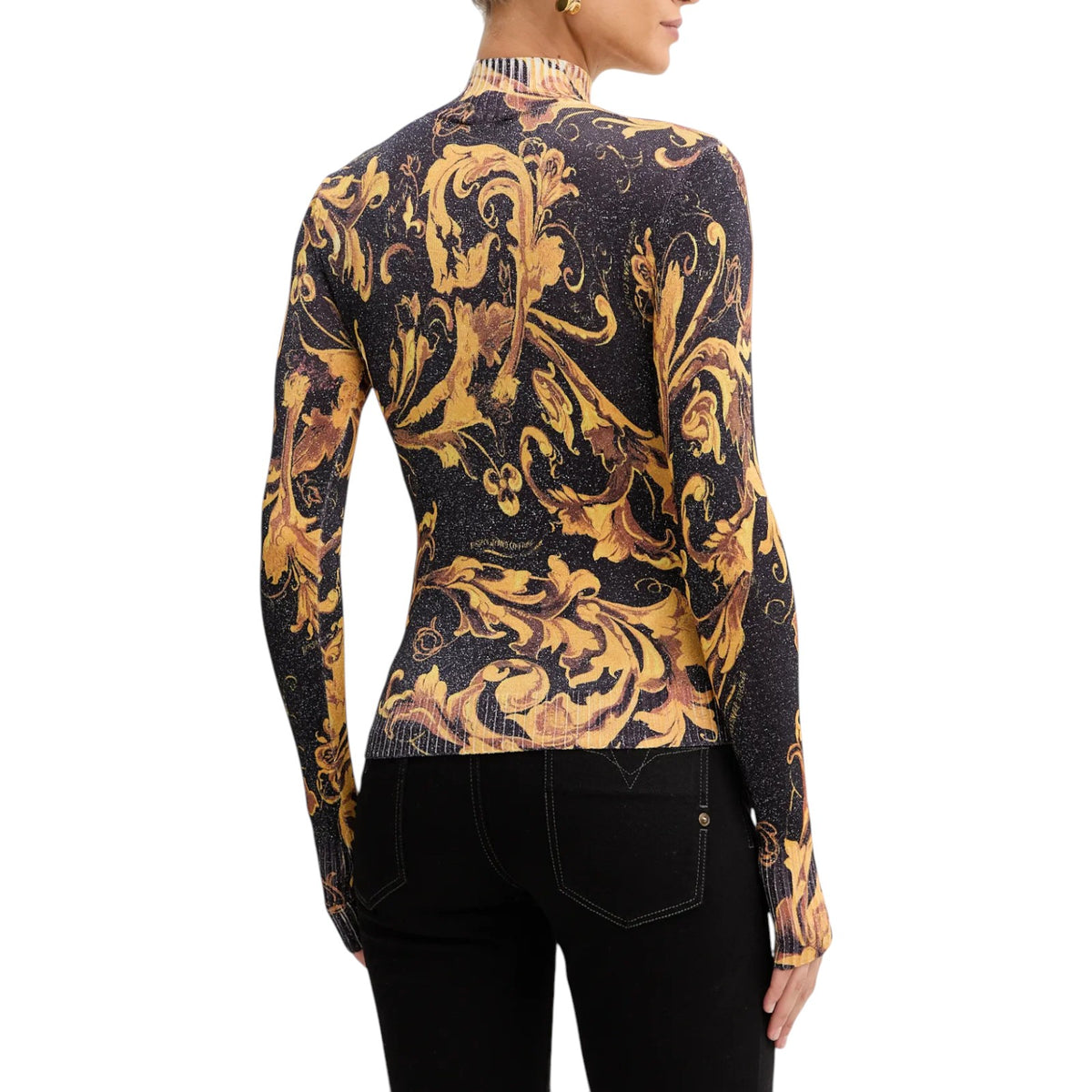 Sweater VERSACE JEANS WOMAN 79HAFM04-CMN04 G89 