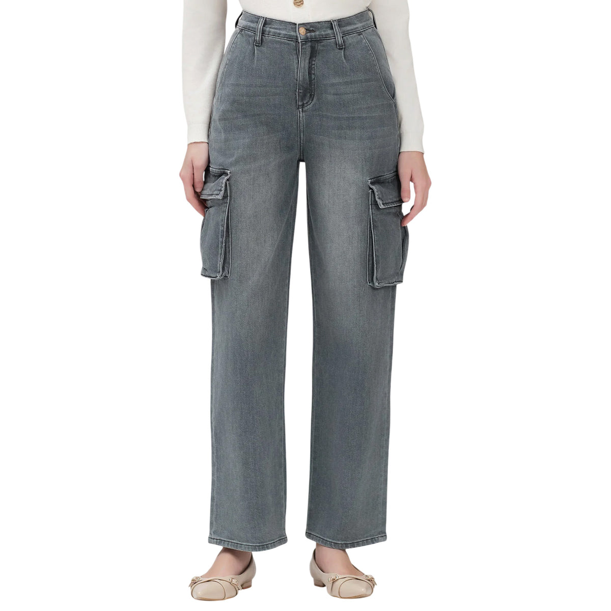 Jeans WHITE WISE Donna WW20251 GRI 