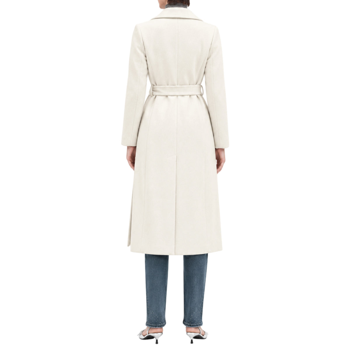 Coat WHITE WISE WOMAN WW20454 COR 