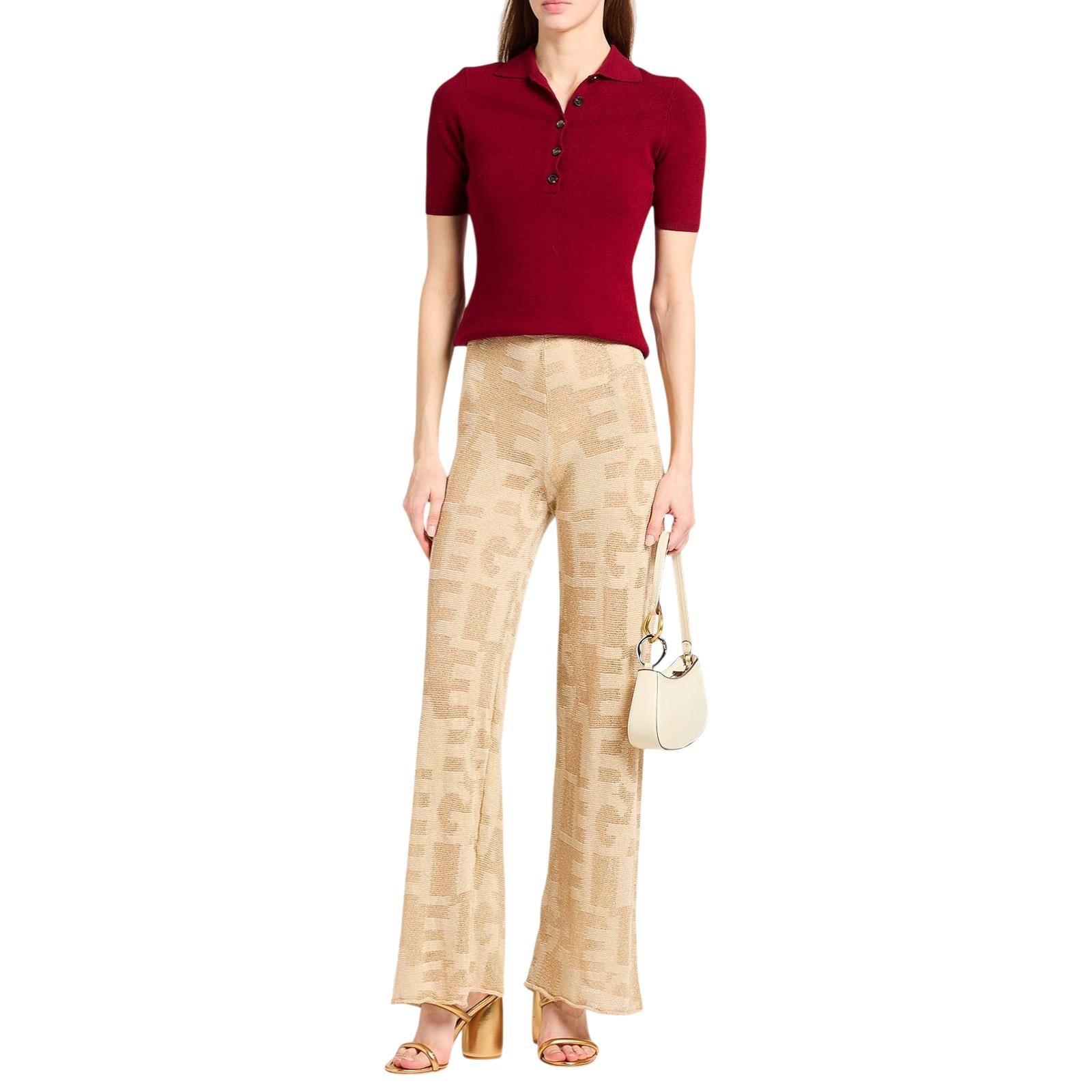 Pantalone GAELLE GAABW05517-MTTM0001 ORO GAELLE 