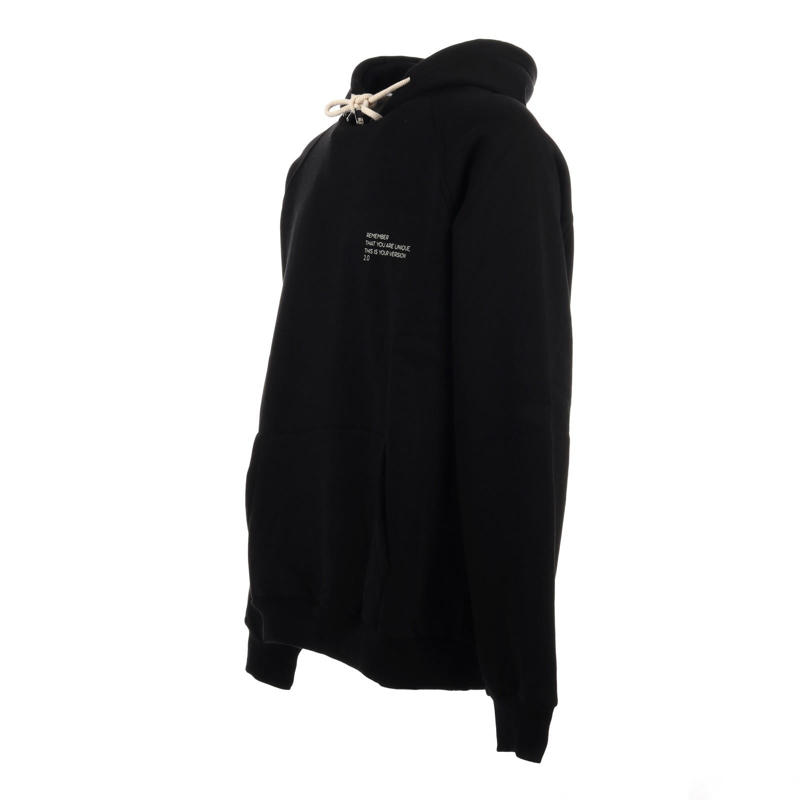 Felpa DUE PUNTO ZERO FLP-10 NER DUE PUNTO ZERO 