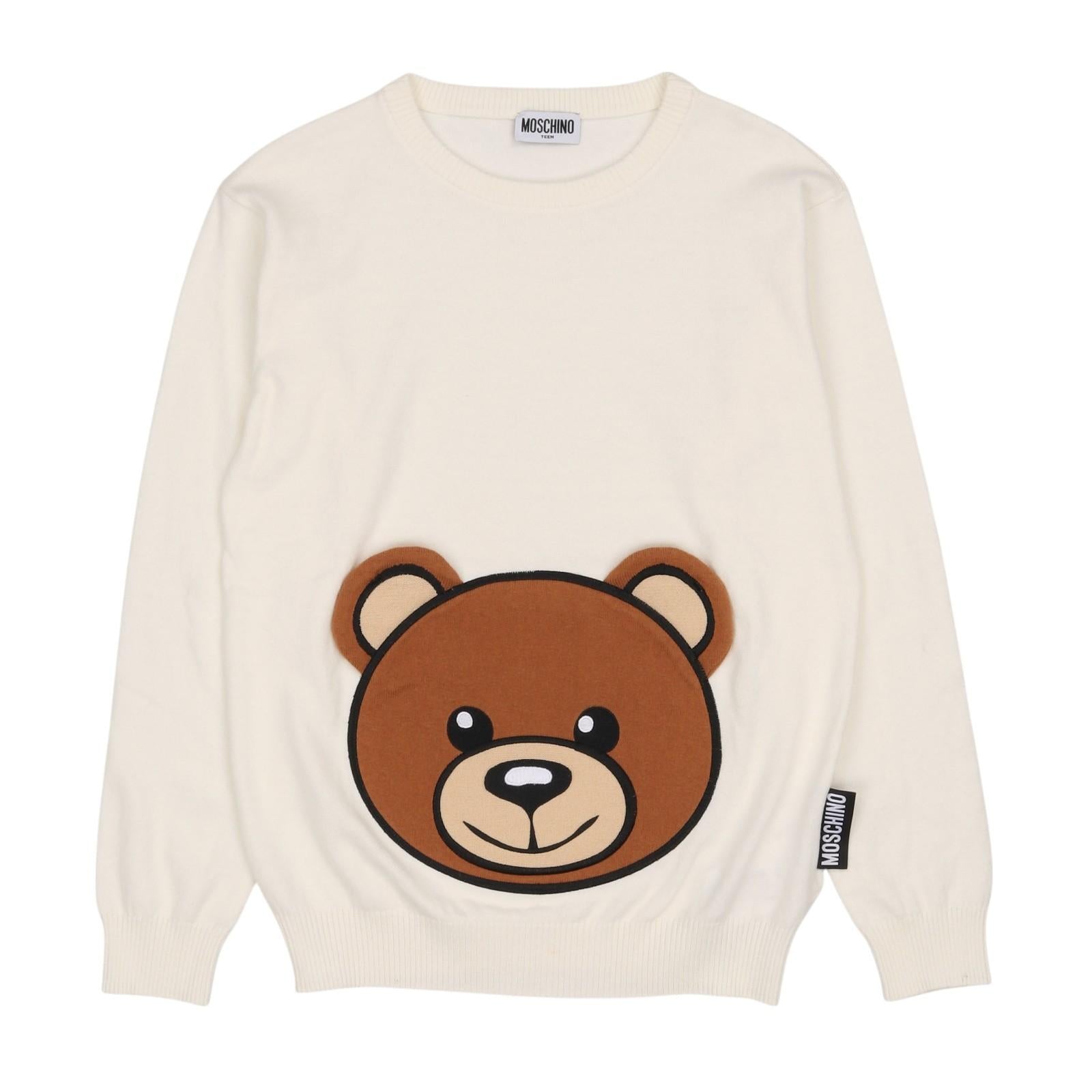Maglione MOSCHINO kids HUW00J-LHE09 10063 MOSCHINO 