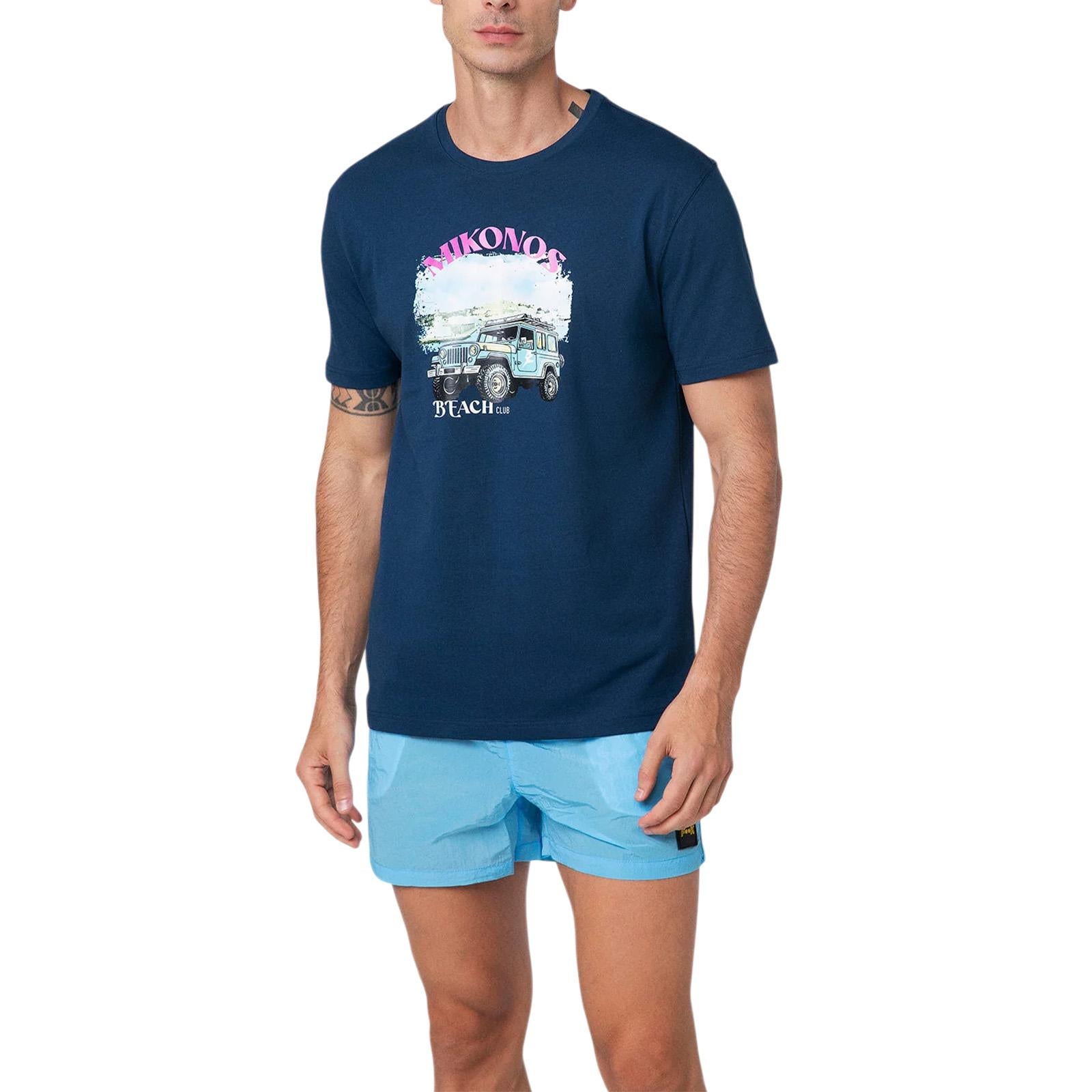 T-shirt FK Uomo FK25-M01TS75 BU 