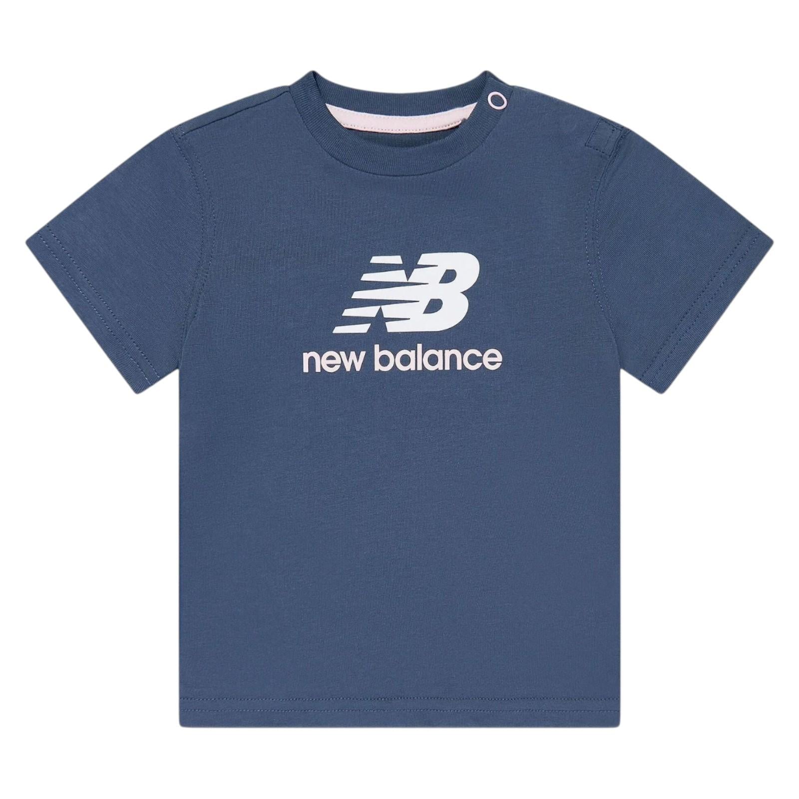 Completo NEW BALANCE kids Bambina LAKG0148 BLU 