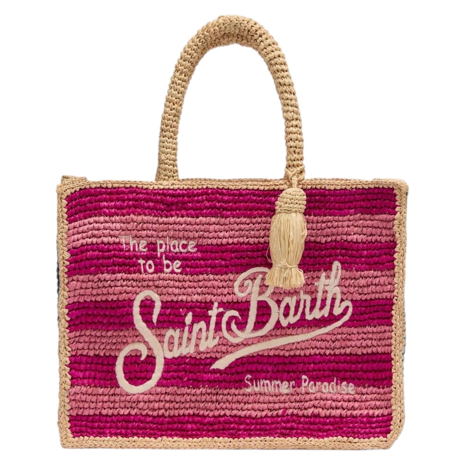 Borsa MC2 SAINT BARTH COLETTE-RAFFIA 01110H MC2 SAINT BARTH 