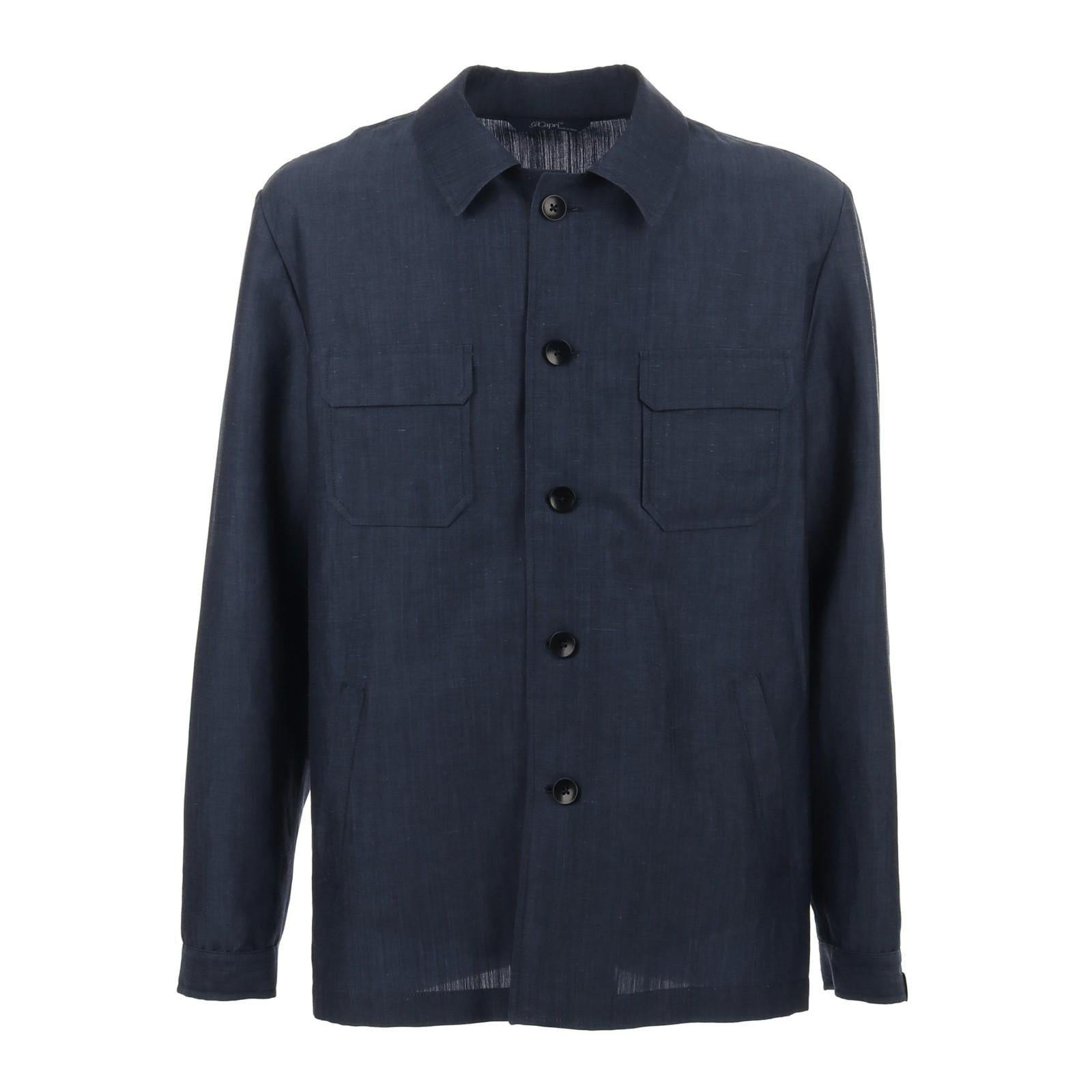 Camicia GICAPRI Uomo LIBRAQUE-11-E13-L567 NAV 