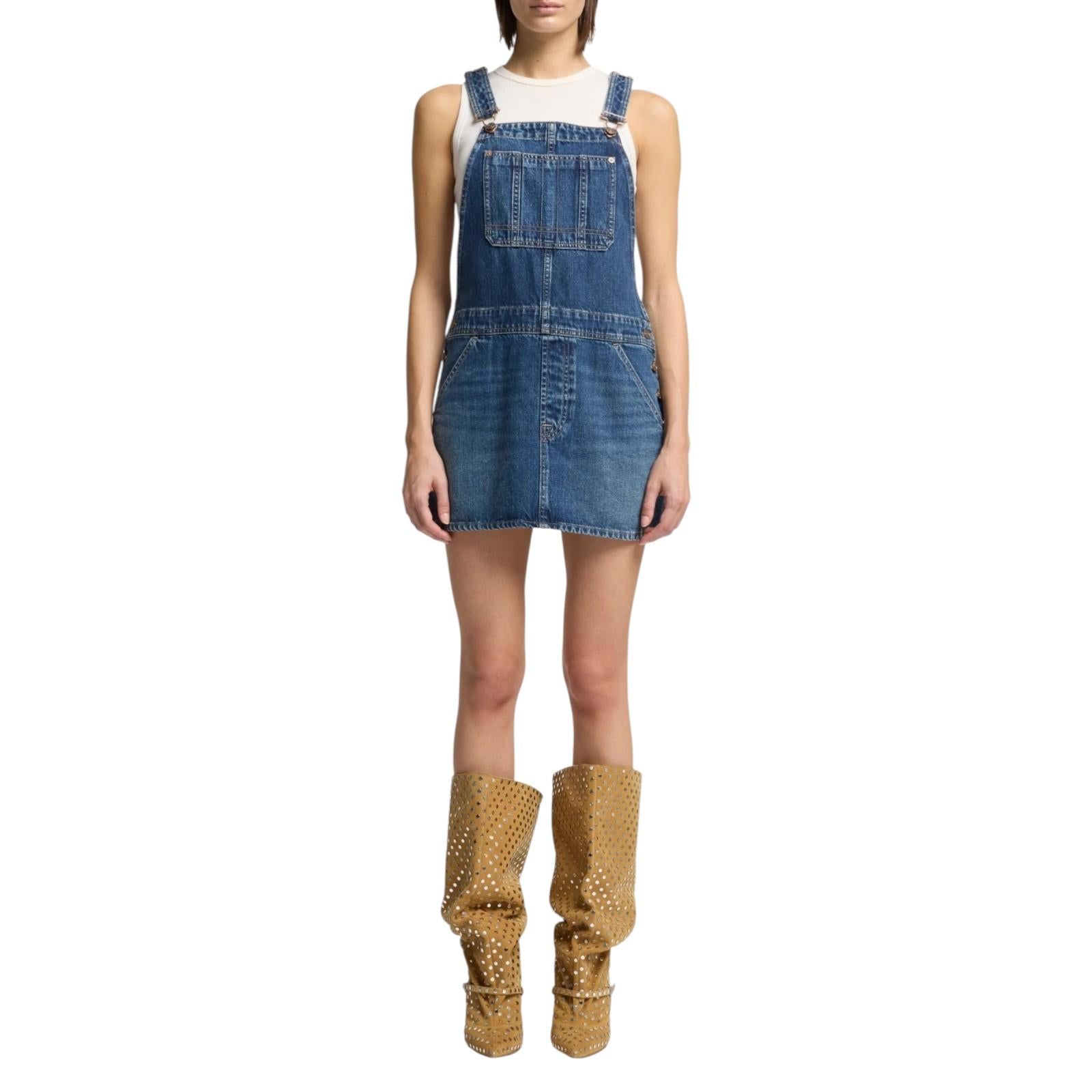 Salopette 7 FOR ALL MANKIND DUNGARESS-SKIRT 7U024555-JSE 7 FOR ALL MANKIND 