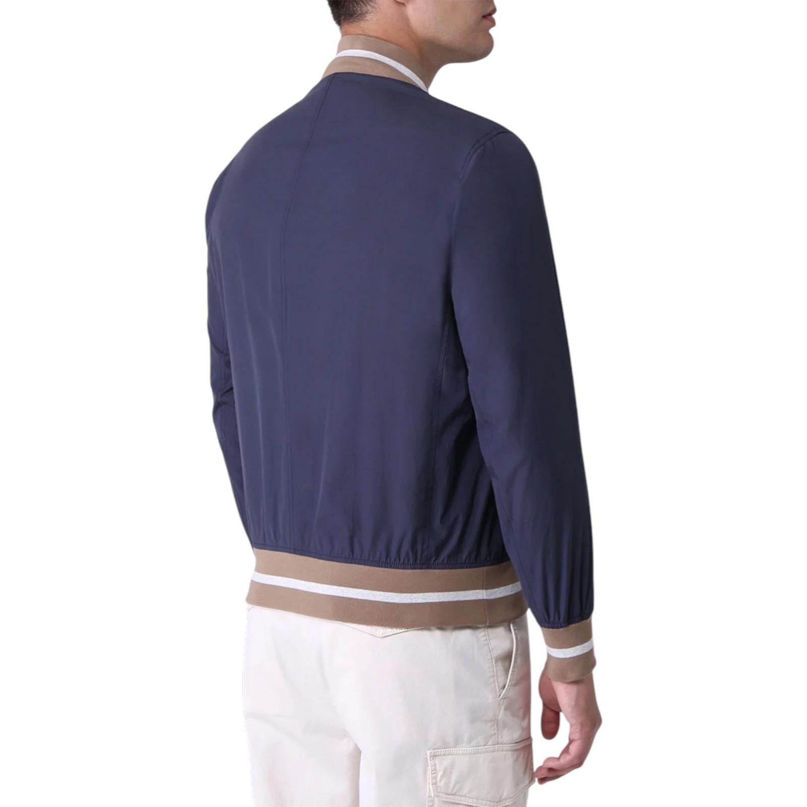 Giubbotto BRUNELLO CUCINELLI Uomo MD4196831 BLU 