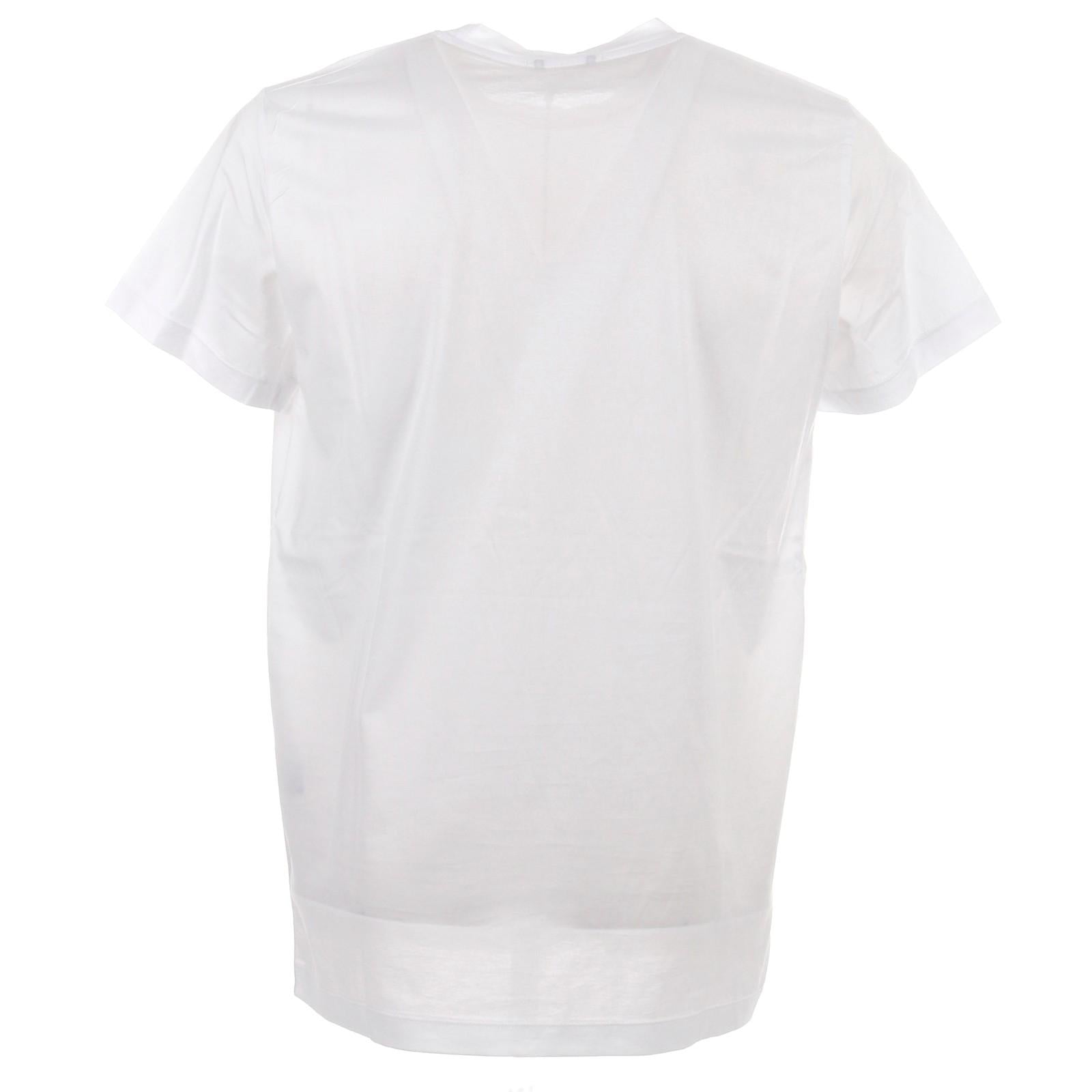 T-shirt DANIELE ALESSANDRINI DA1SS25T012 100 DANIELE ALESSANDRINI 