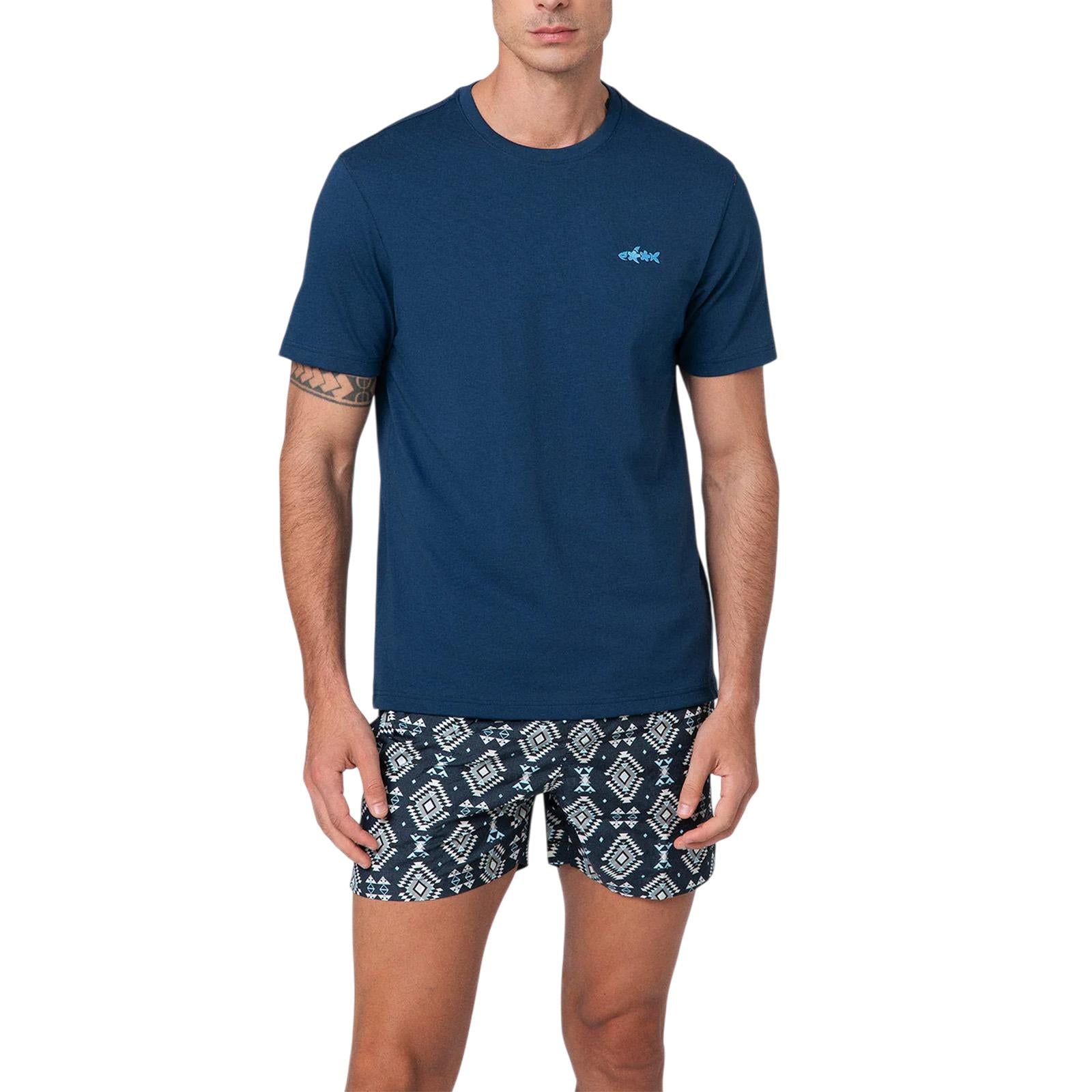 T-shirt FK Uomo FK25-M01TS70 BU 