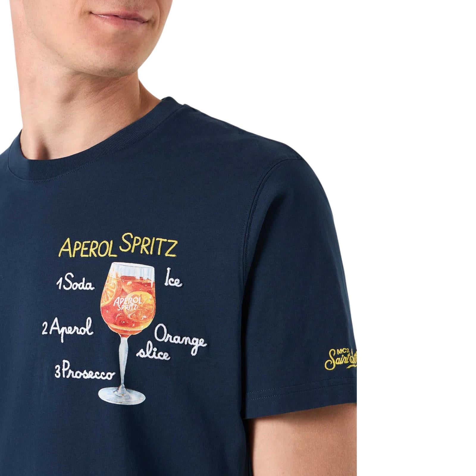 T-shirt MC2 SAINT BARTH Uomo TSHIRT-MAN 02702H 