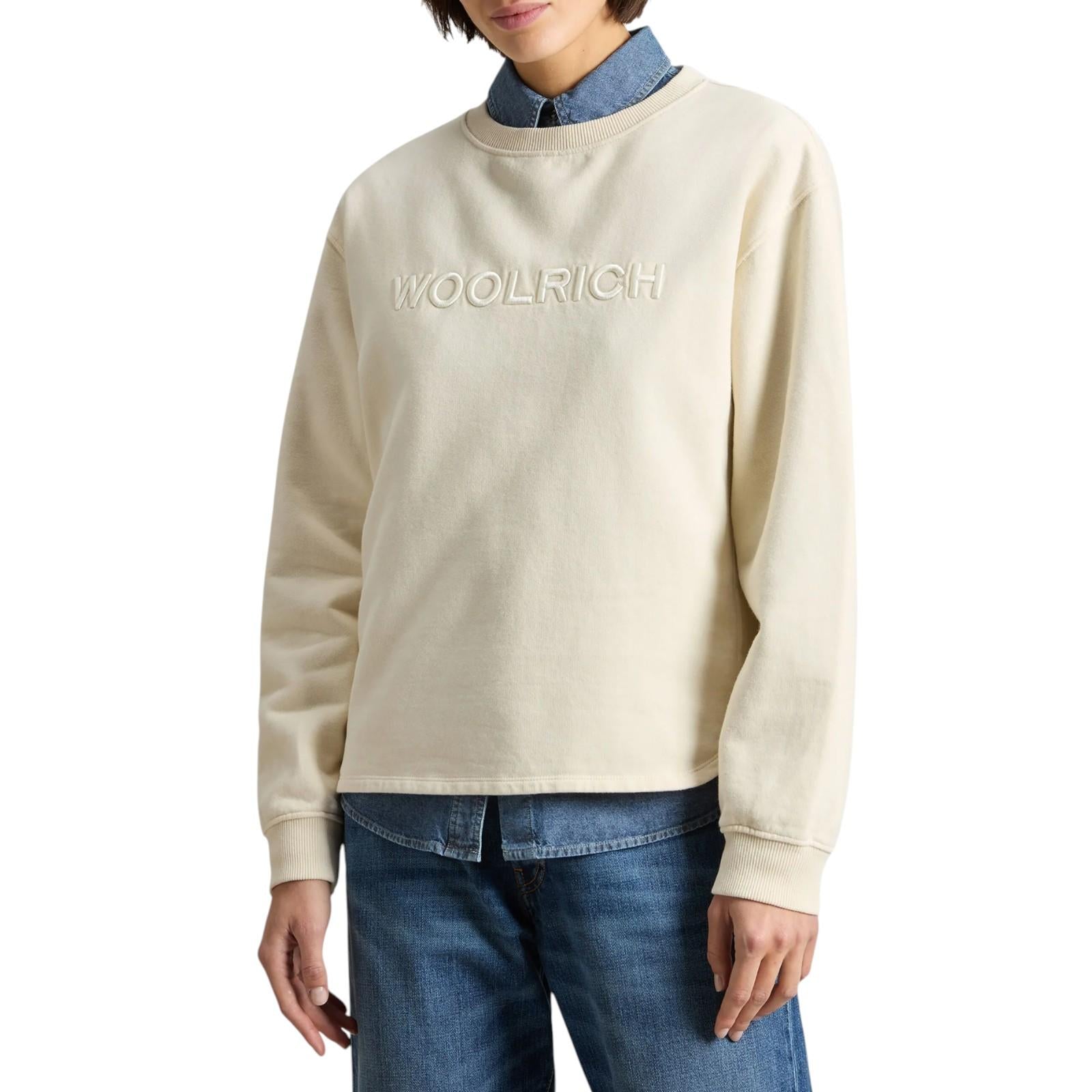 Felpa WOOLRICH CFWWSW0135FRUT3858 8743 WOOLRICH 