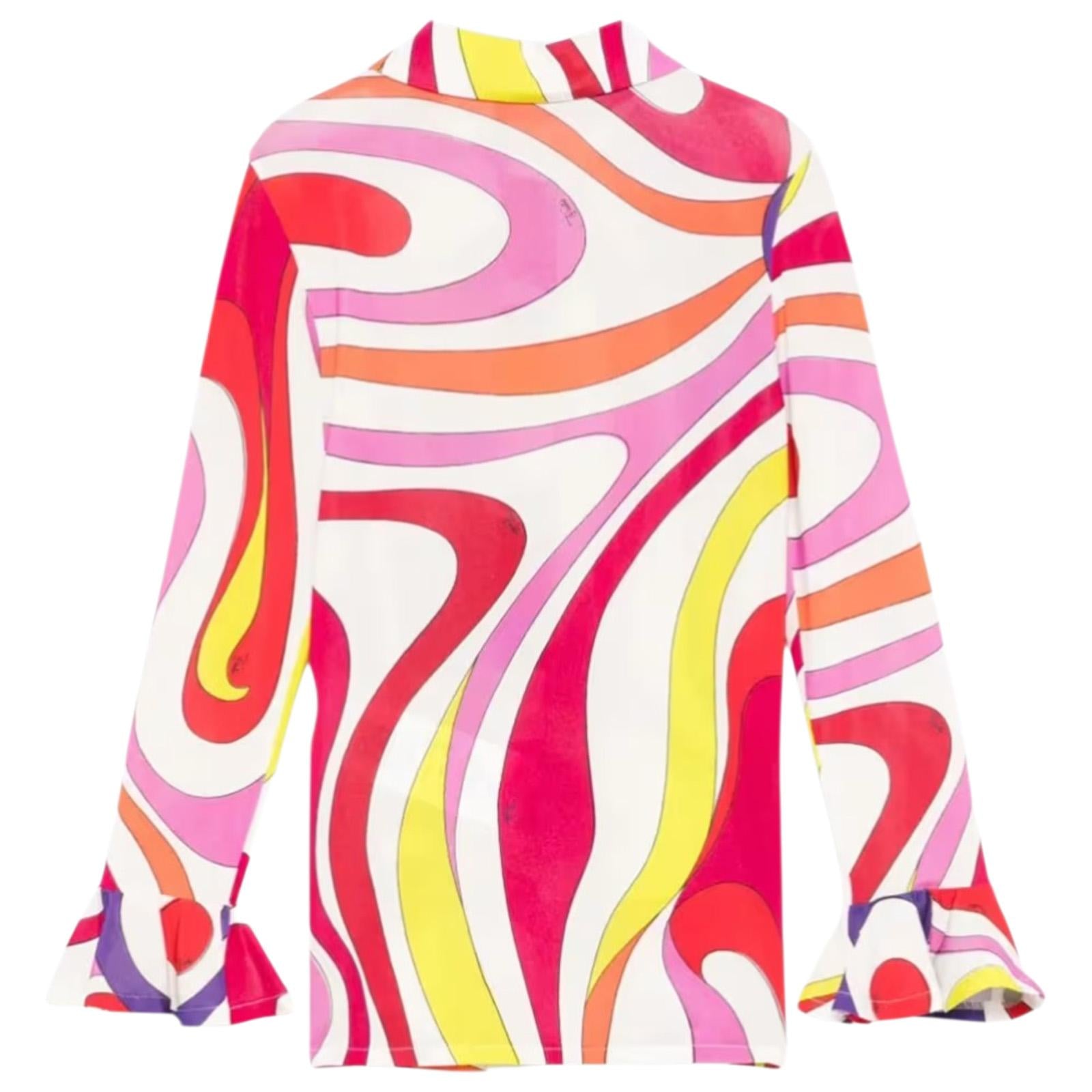 Camicia EMILIO PUCCI kids Bambina PW5B30-J0476 101AR 
