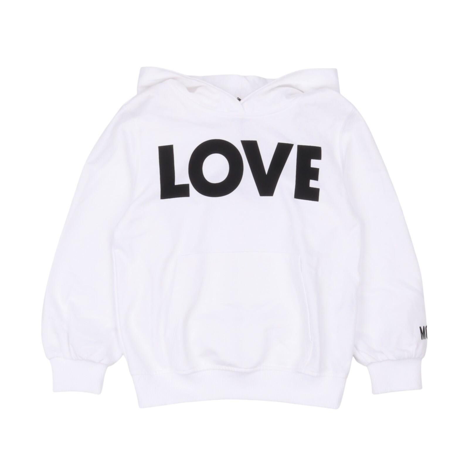 Felpa MOSCHINO kids HDF063-LCA61 10101 MOSCHINO 