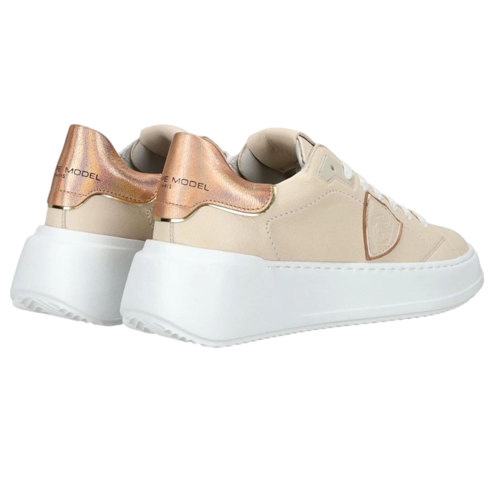 Sneakers PHILIPPE MODEL Donna BJLD-WM03 BEI 