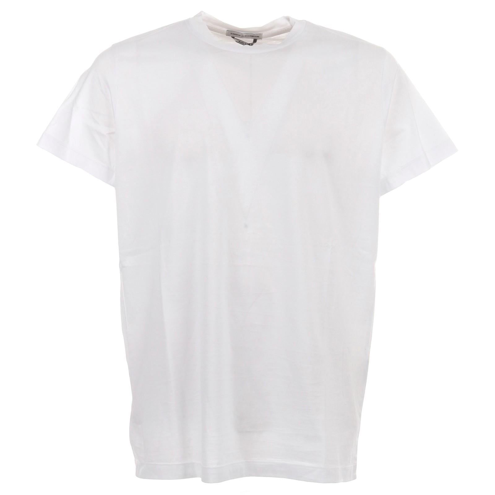 T-shirt DANIELE ALESSANDRINI DA1SS25T012 100 DANIELE ALESSANDRINI 