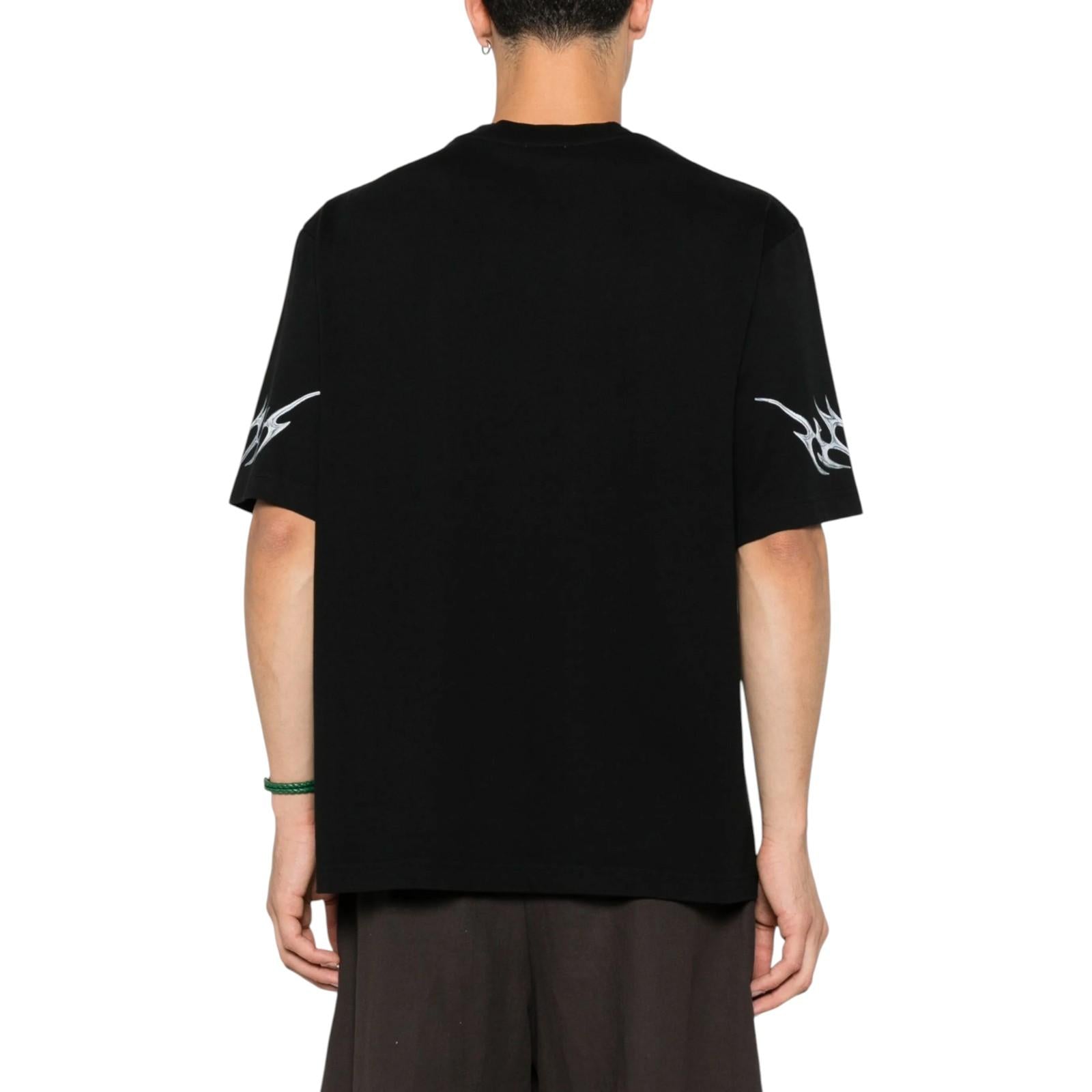 T-shirt CASABLANCA Uomo M-AW25-JTS-044-05 NER 