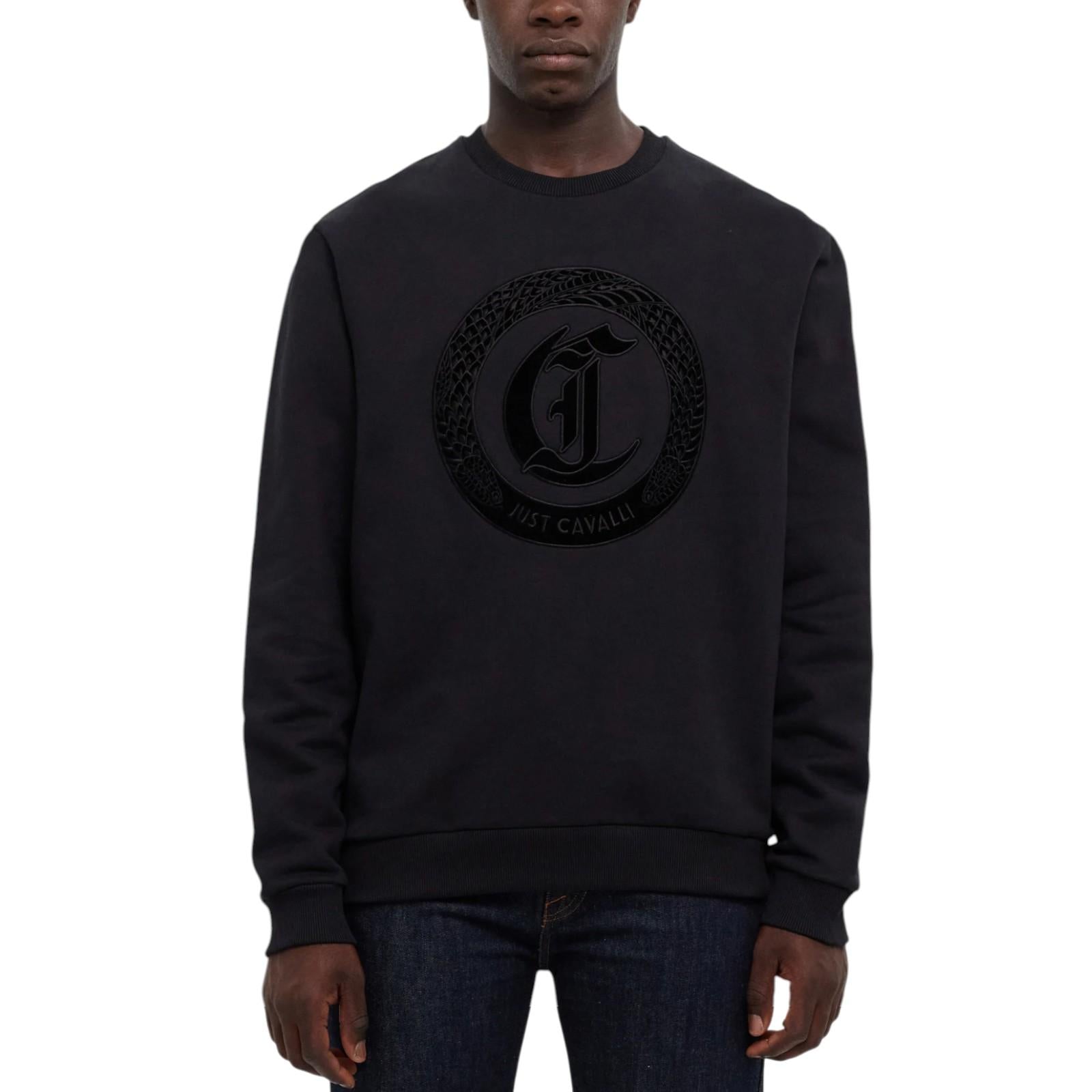 Felpa JUST CAVALLI 77OAIE19-CF102 899 JUST CAVALLI 