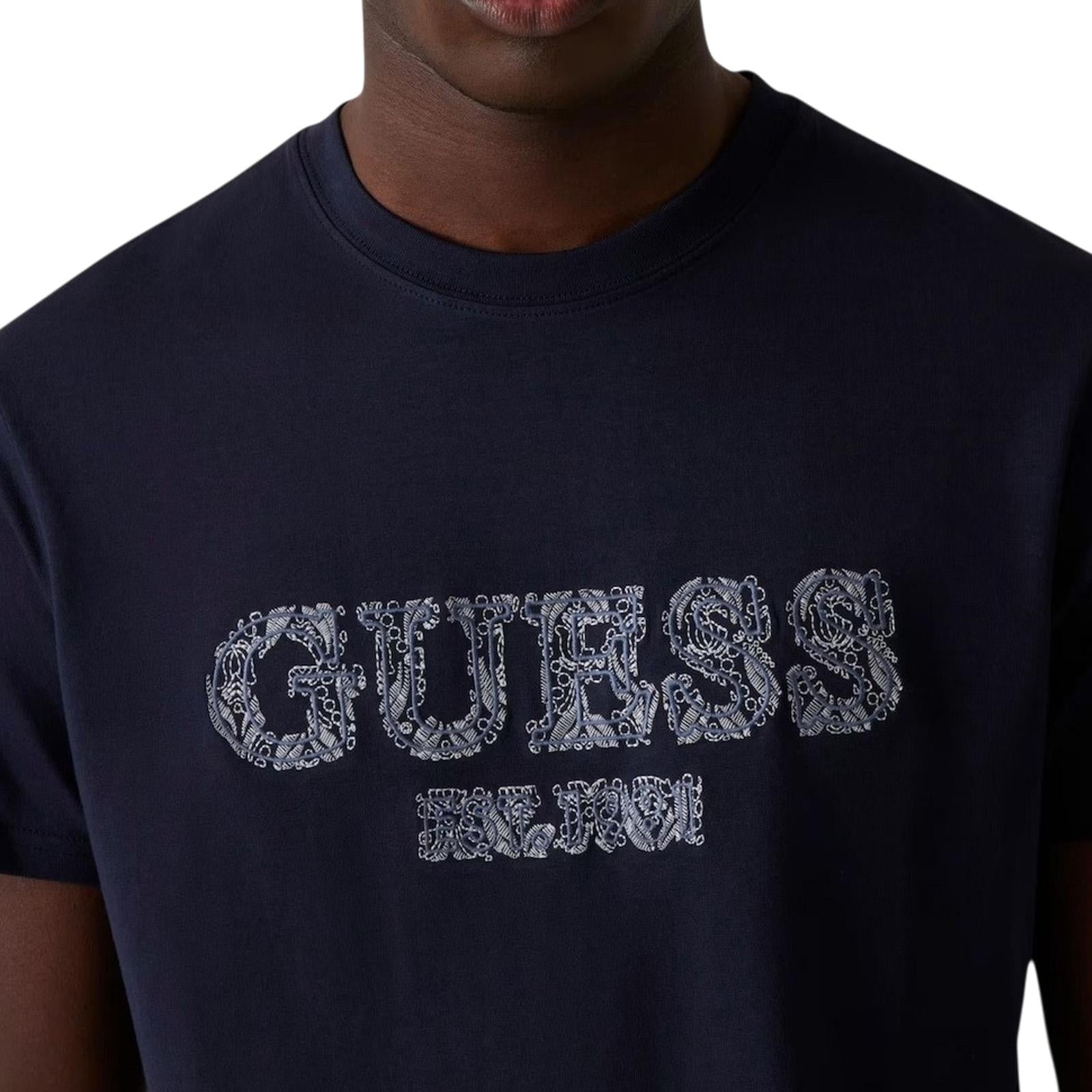 T-shirt GUESS Uomo M5RI23K8FQ4 G7V2 