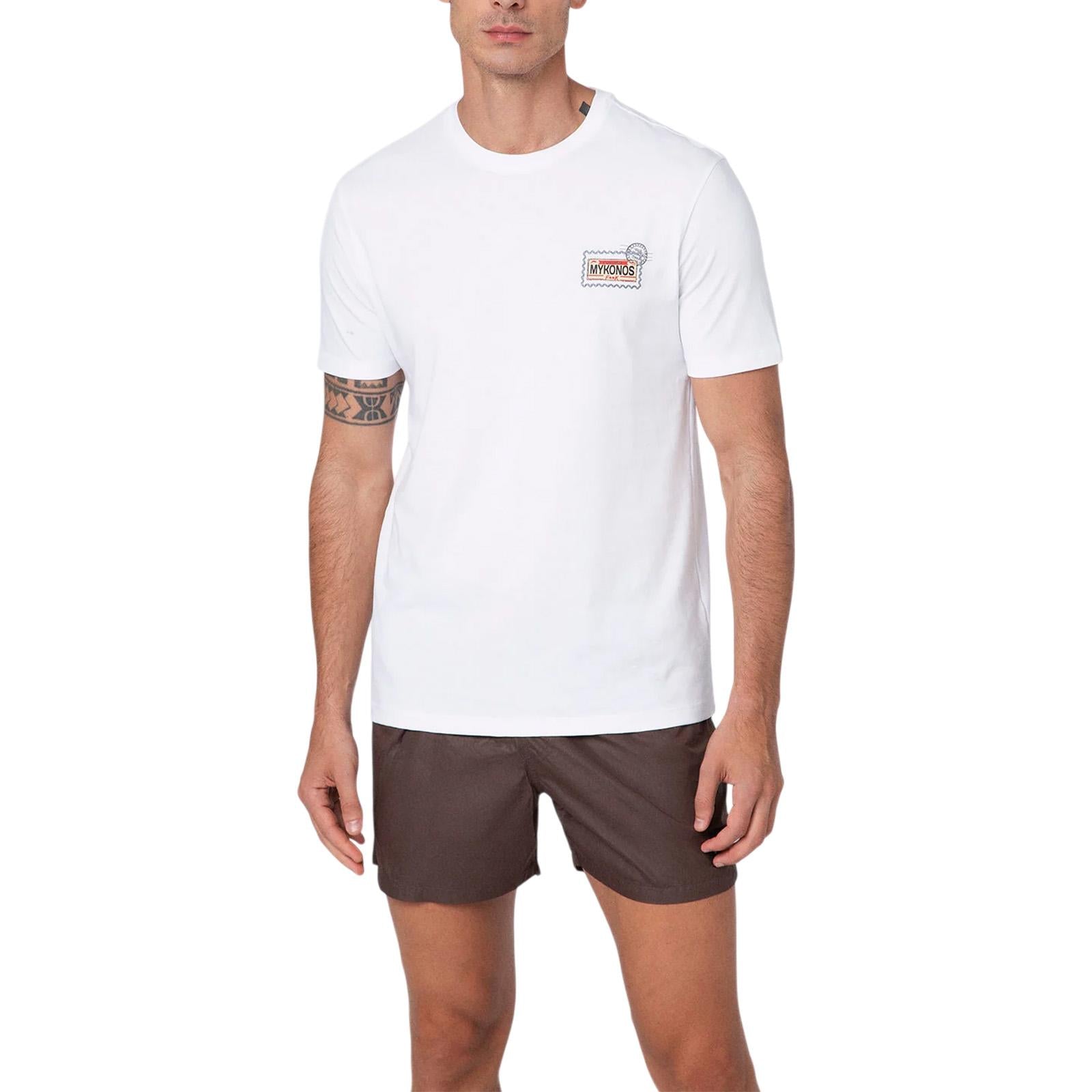 T-shirt FK Uomo FK25-M01TS76 WH 
