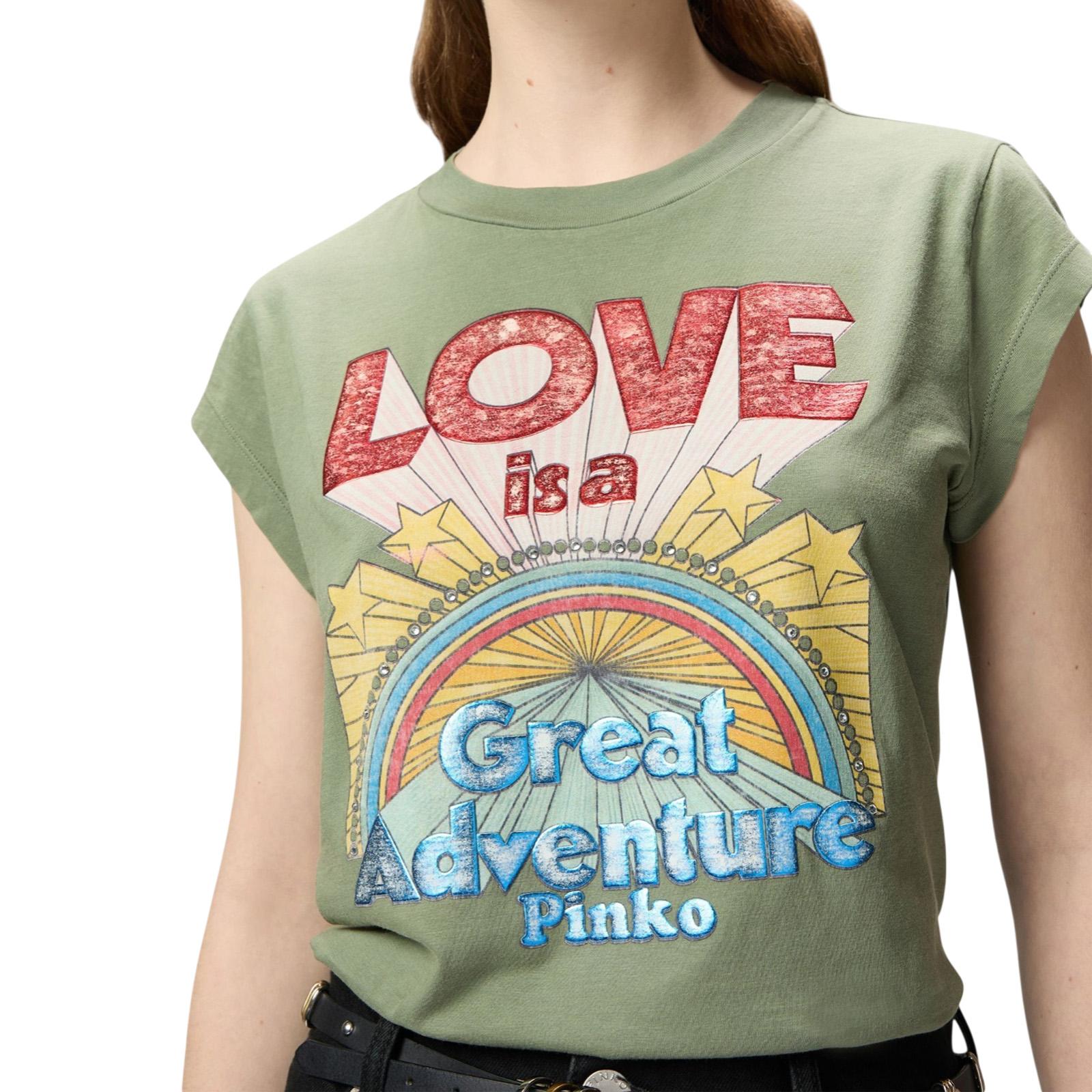 T-shirt PINKO 104603-A2D7 V49 PINKO 