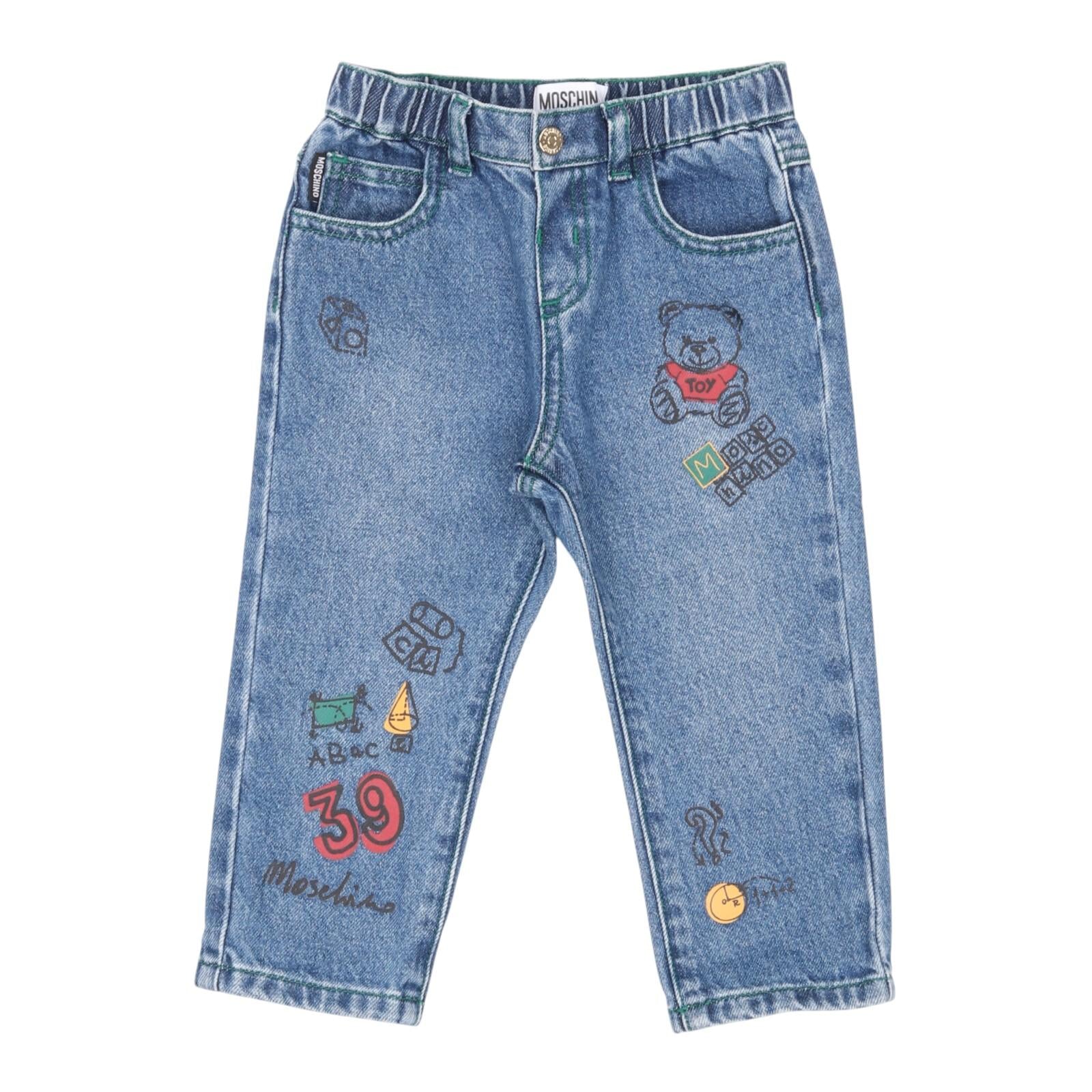 Jeans MOSCHINO kids MUP04Z-L0E29 40290 MOSCHINO 