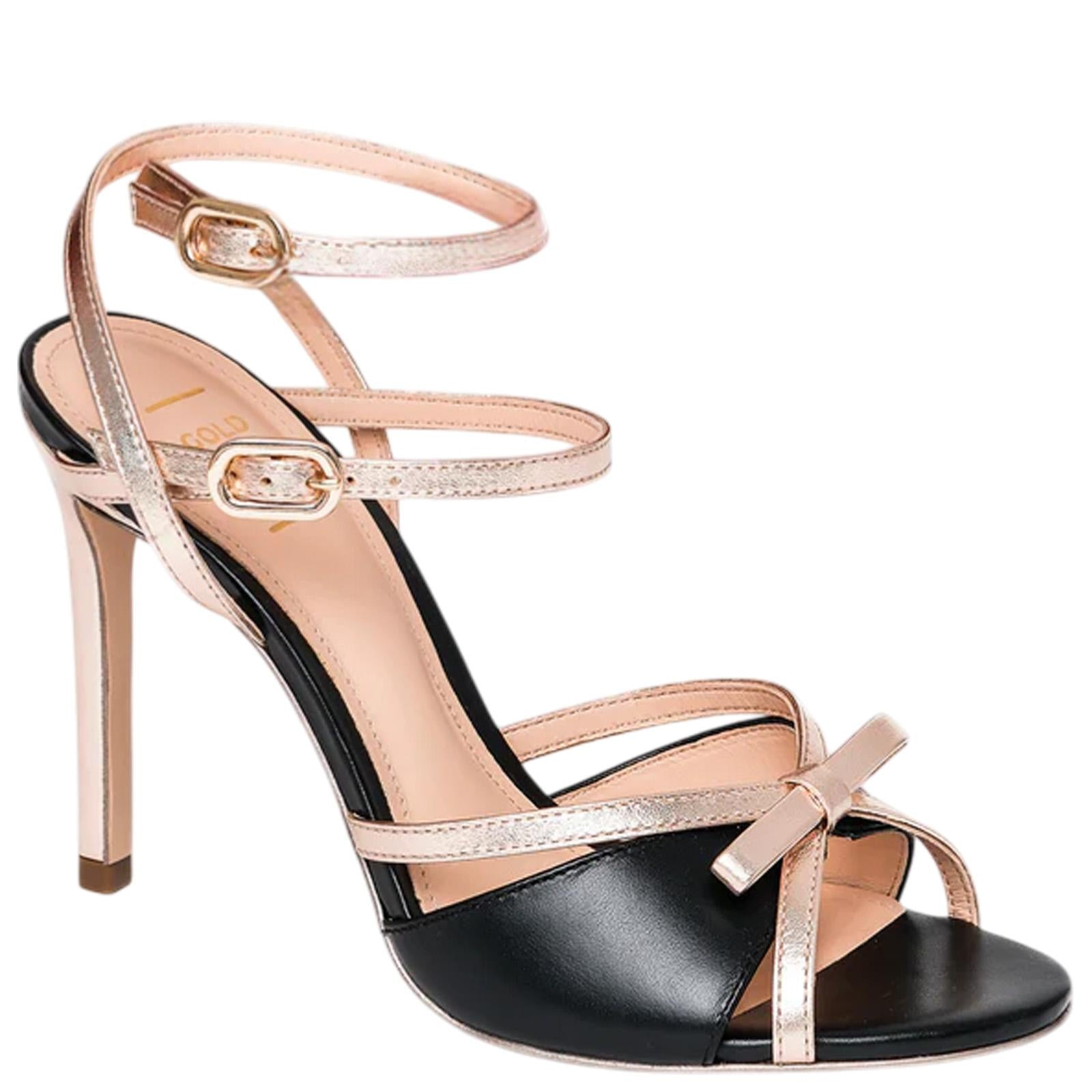Sandali GOLD&ROUGE Donna BOLLY NER 