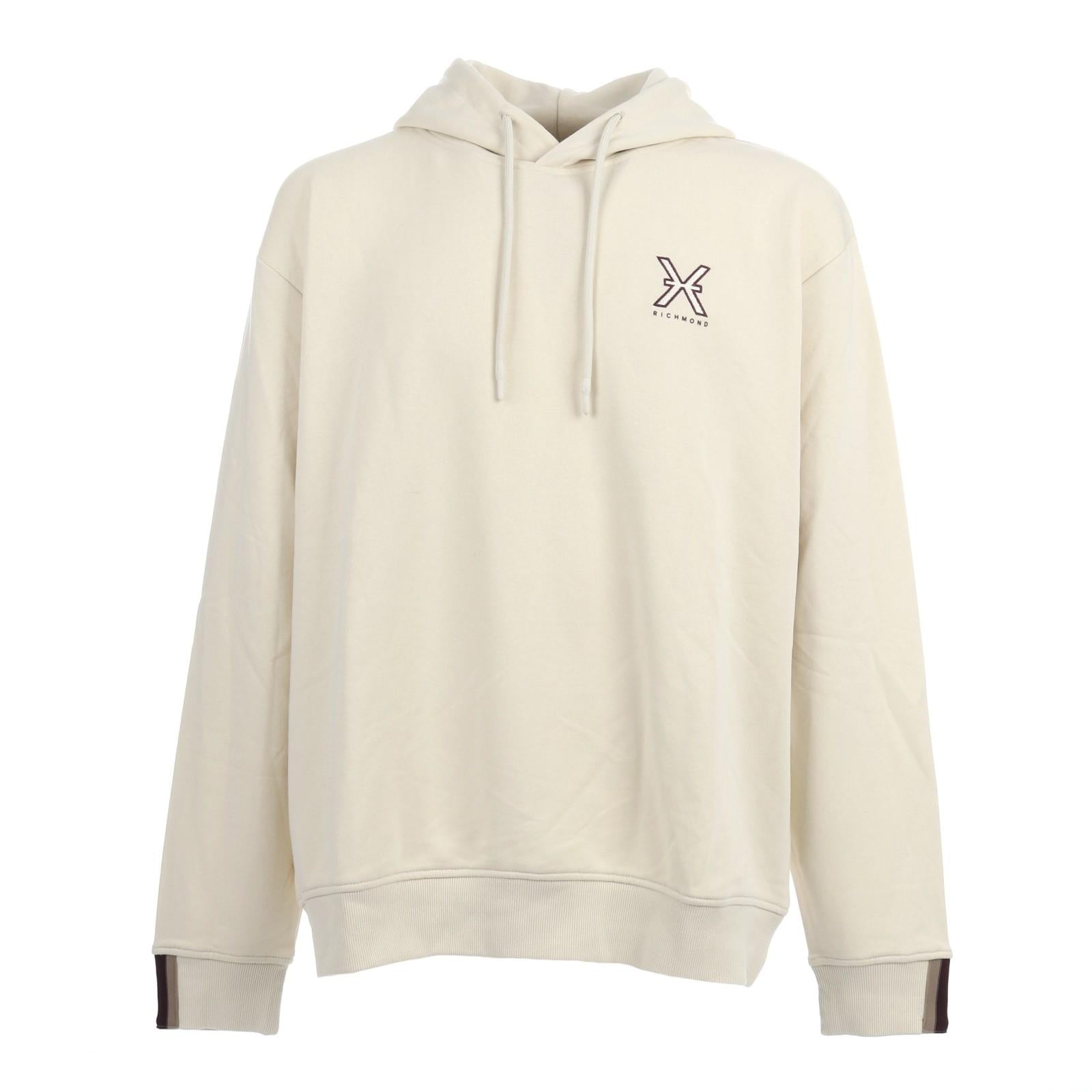 Felpa RICHMOND UMA24003FE-P8 BEI RICHMOND 