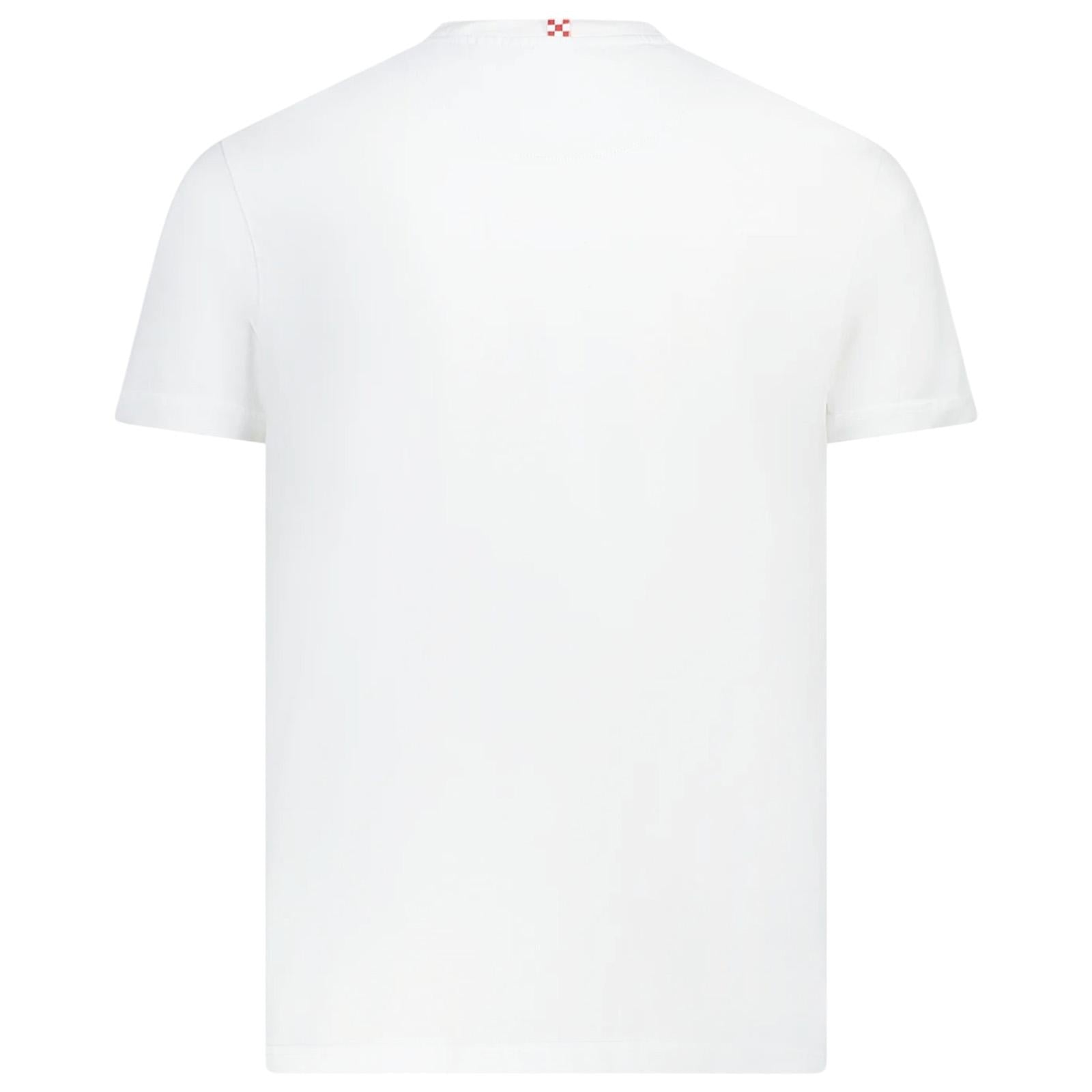 T-shirt MC2 SAINT BARTH BLANCHE 05556H MC2 SAINT BARTH 