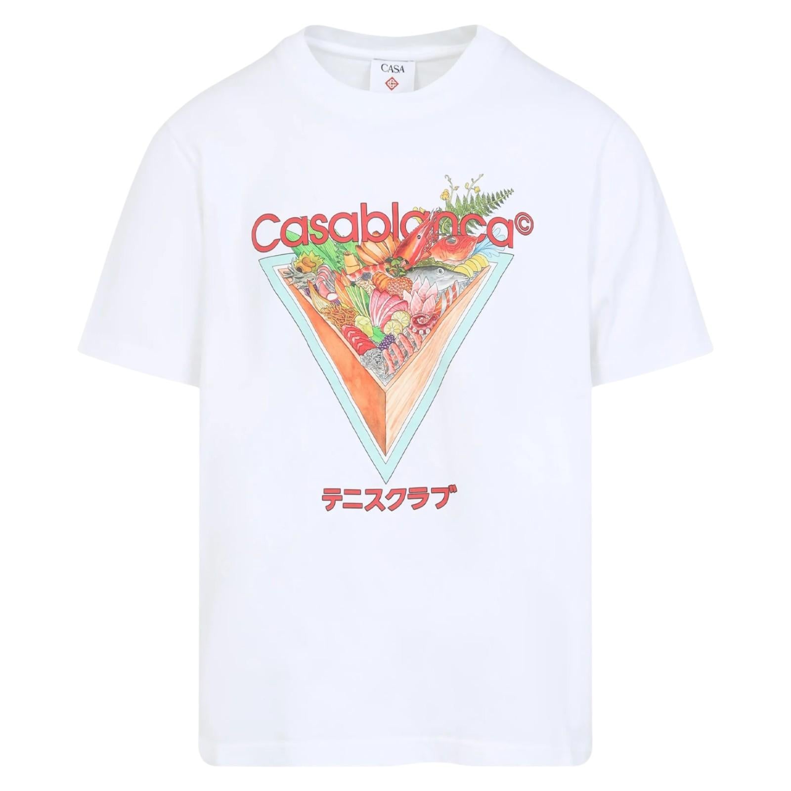 T-shirt CASABLANCA Uomo M-AW25-JTS-001-01 BIA 