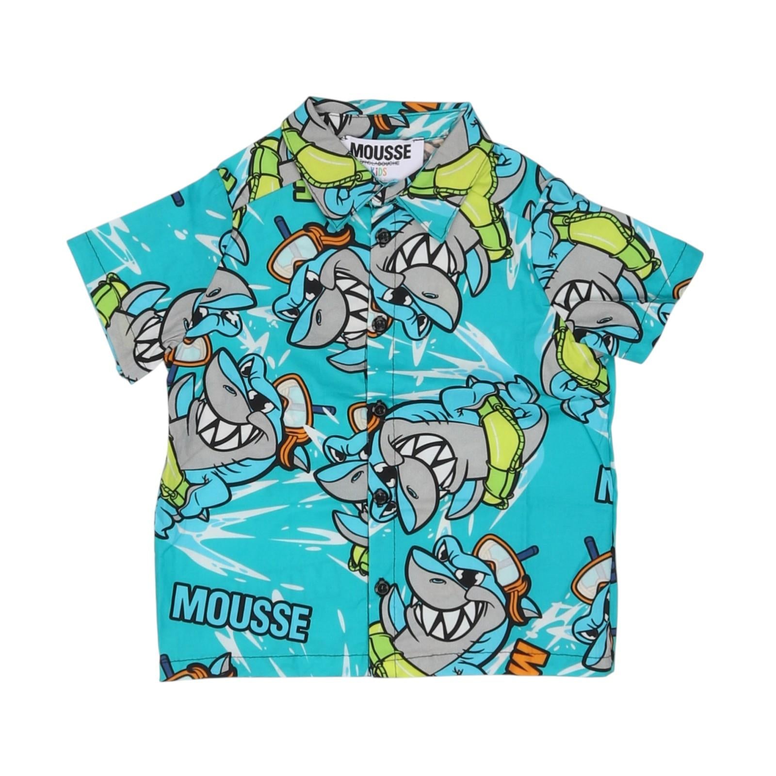 Camicia MOUSSE kids YKMP345 CEL MOUSSE 