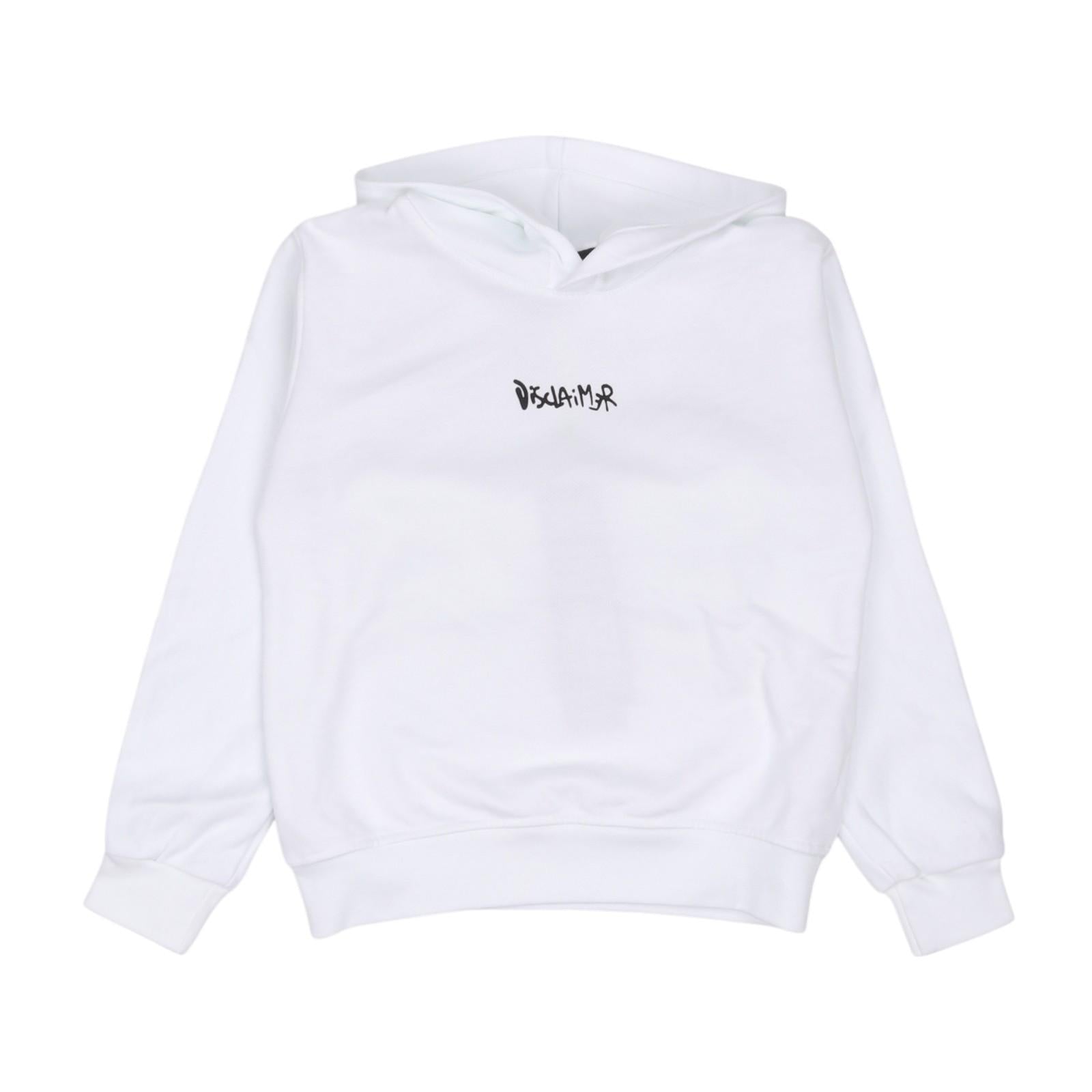 Felpa DISCLAIMER kids Bambino 25EDK58469 BIA 